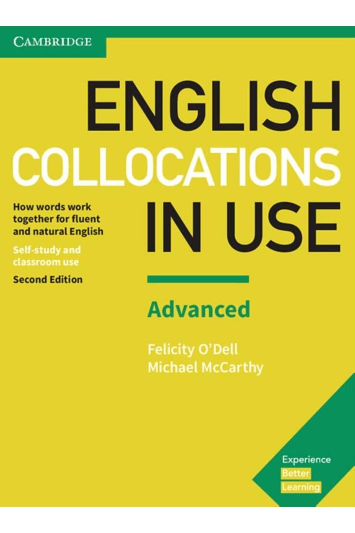 Cambridge Publishing English Collocations In Use Advanced Book With Answers
