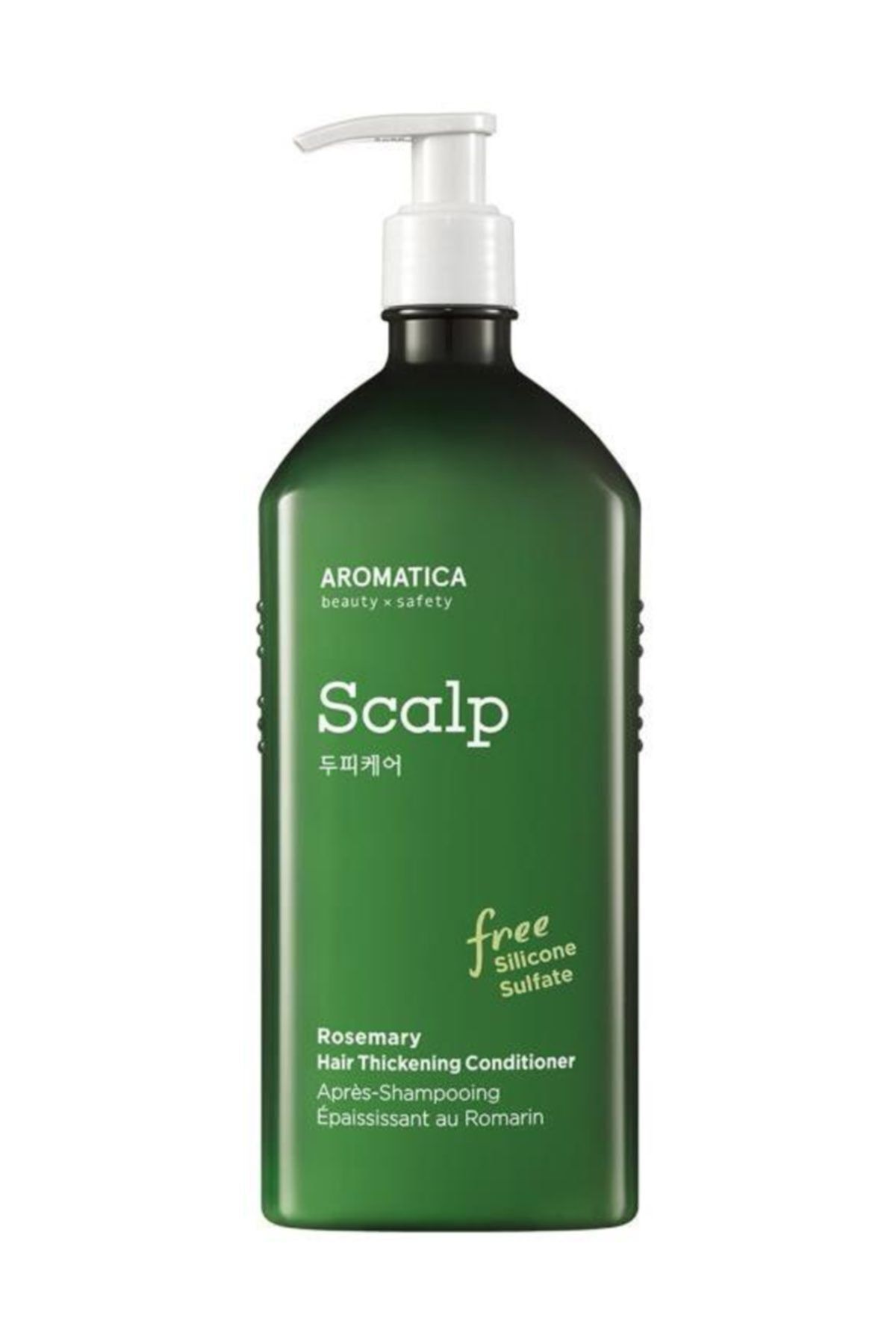 Aromatica Biberiye Yağı Saç Bakım Kremi - Rosemary Hair Thickening Conditioner 400 ml 8809151139964