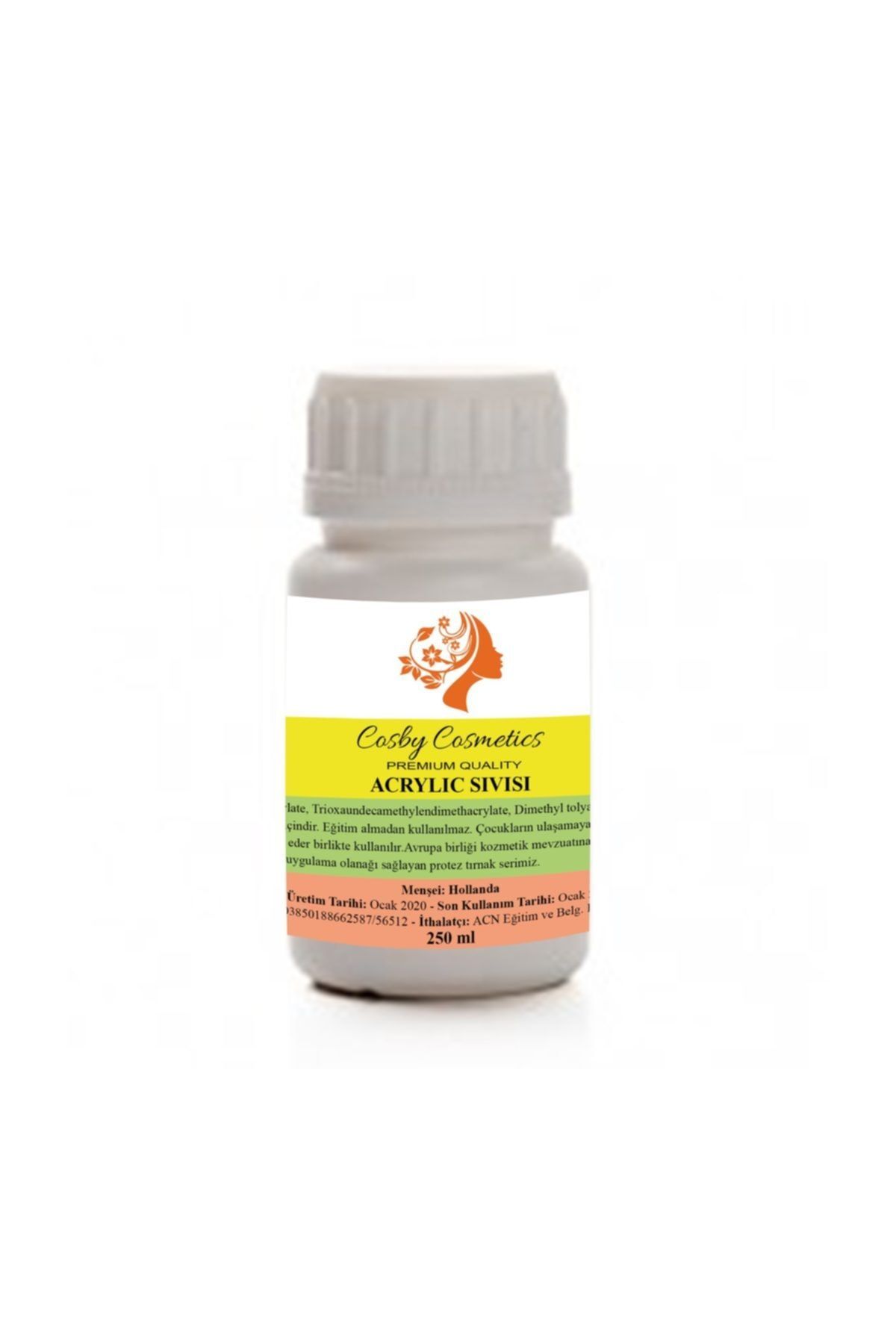 Cosby 250 ml Akrilik Sıvısı Protez Tırnak Akrilik Mononmeri
