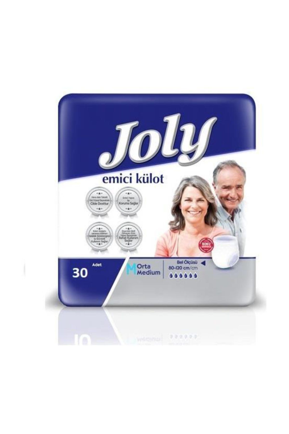 Joly Emici Külot Hasta Bezi Orta Medium 30lu Paket