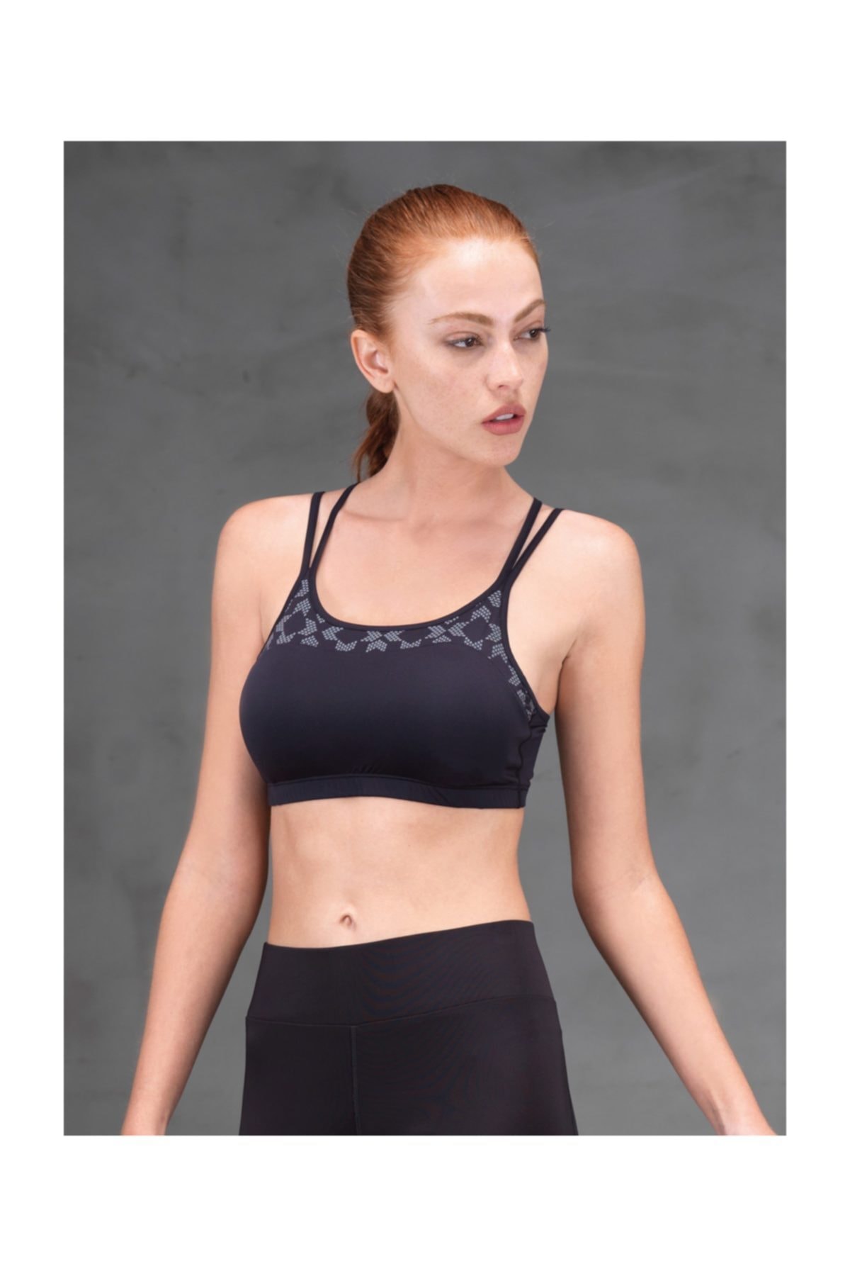 Blackspade Kadın Spor Sütyen - 6873 - Siyah