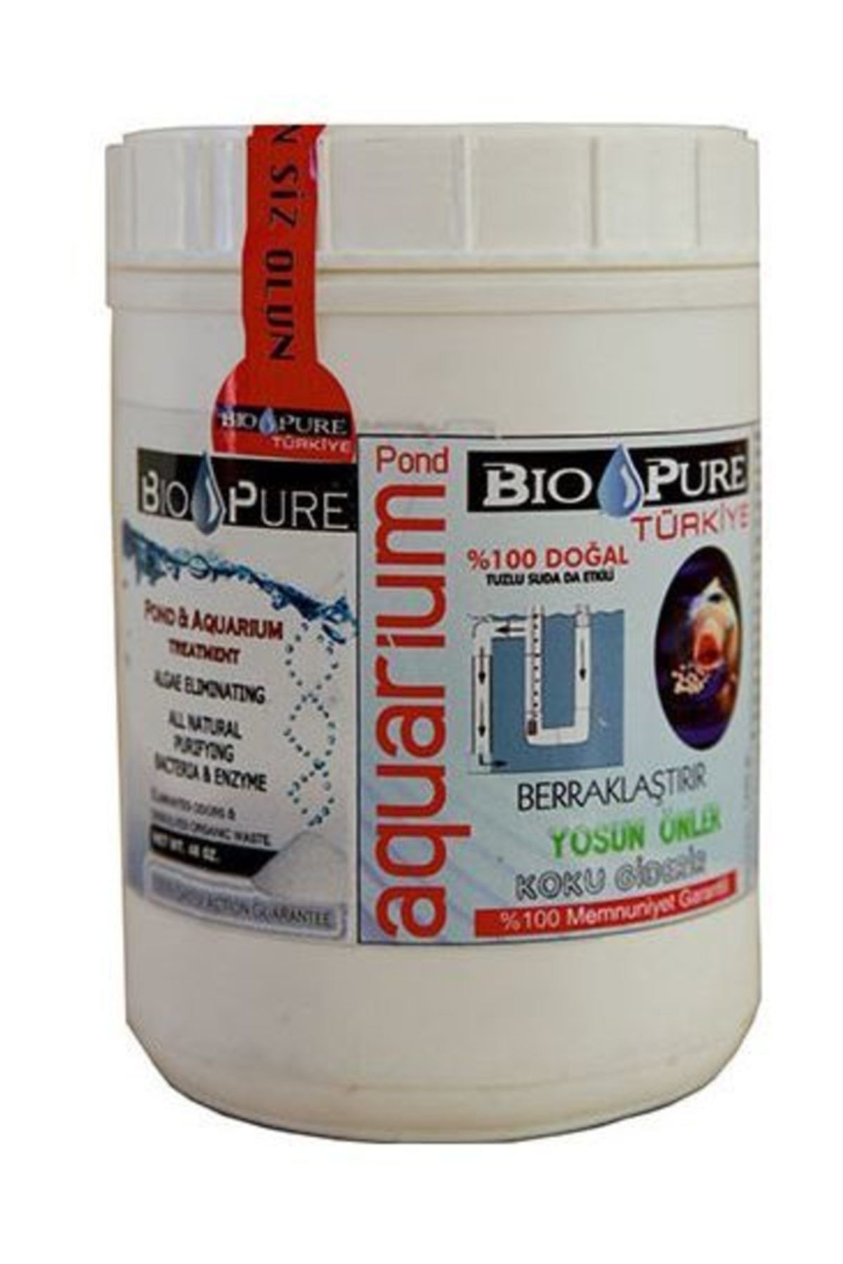 Bio Pure Su Berraklaştırma Yosun Önleyici Ve Koku Giderici Bakteri 450 Gram