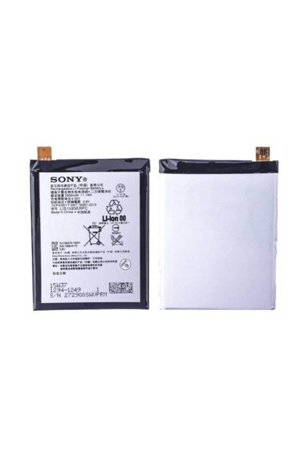 Ally %100 Orjinal Sony Xperia Z5 Batarya Pil, E6653,e6603 Lis1593erpc Sıfır Ürün Seri Numaralı