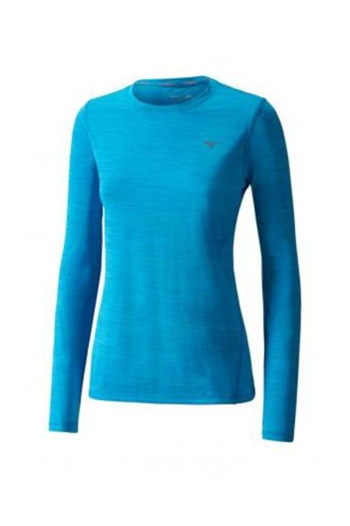 MIZUNO J2GA77221967Z Mavi Kadın T-Shirt 100468095