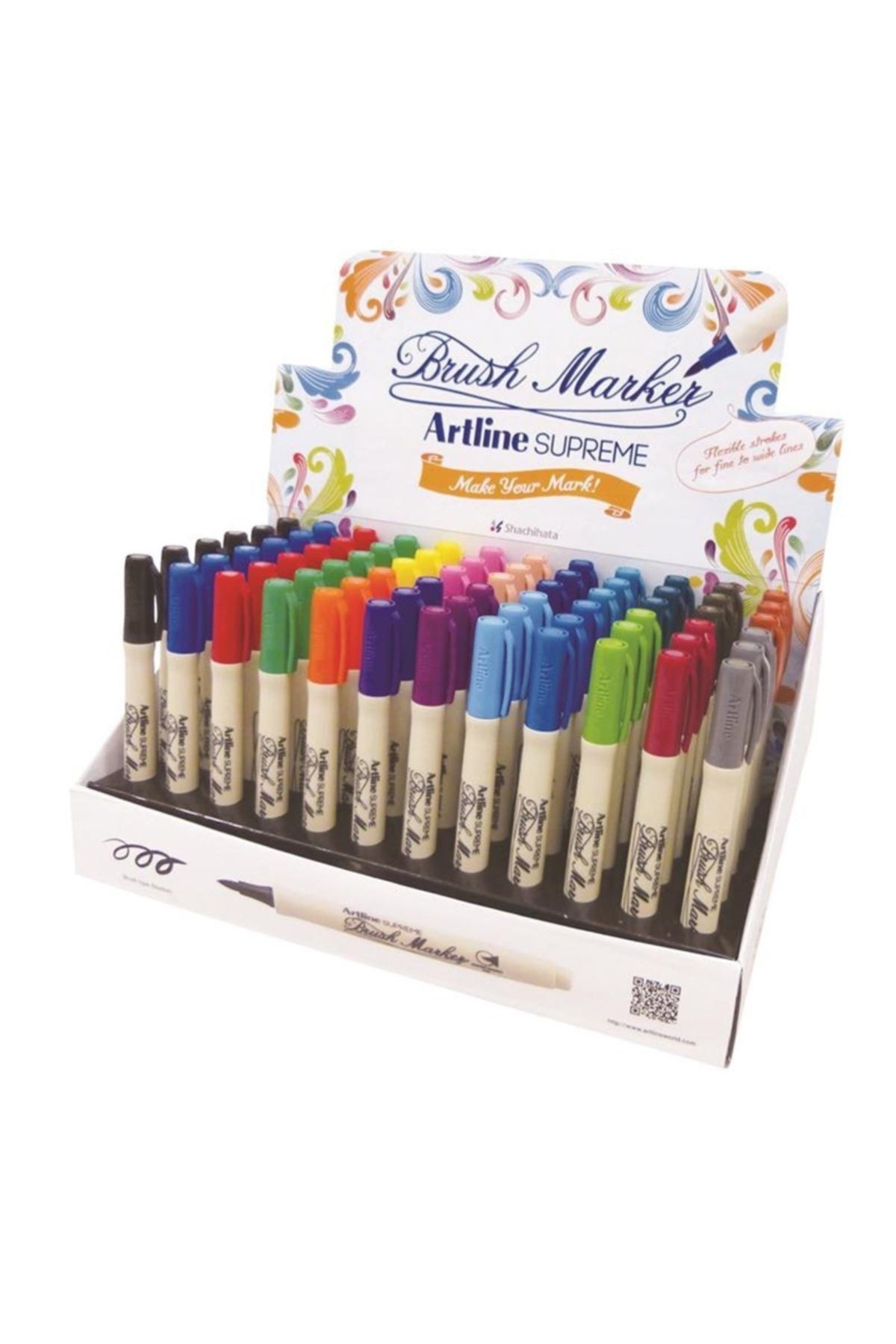 artline Permanent Supreme Brush 72li Epf-f.6d
