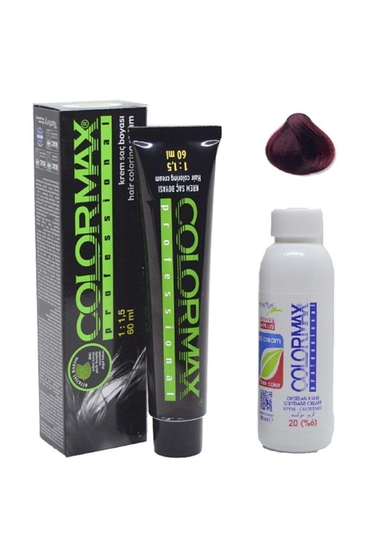 Colormax 4.62 Kestane Kızıl Irise + Orjınal Oksidan Krem 90 ml