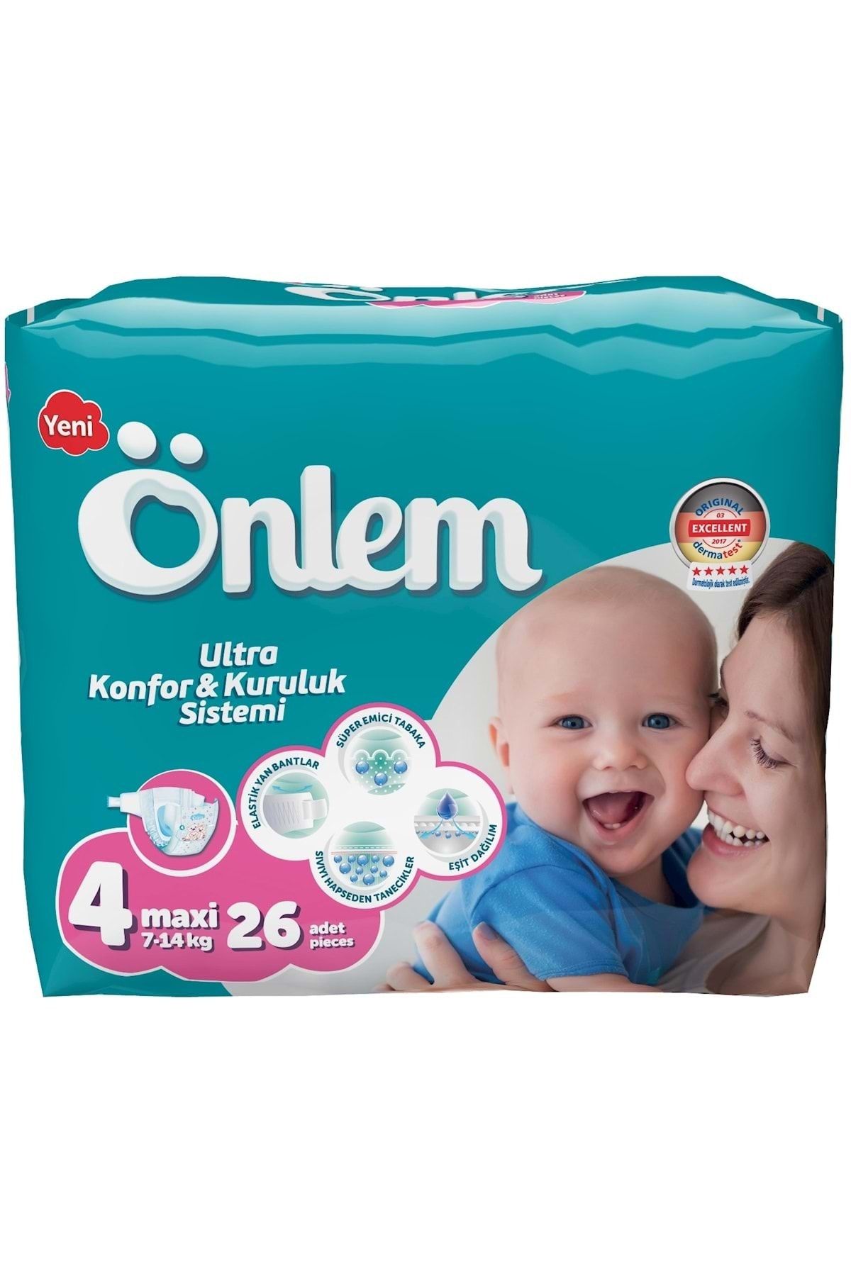 onlem bebek bezi 4 beden maxi 78 adet 3 lu set fiyati yorumlari trendyol