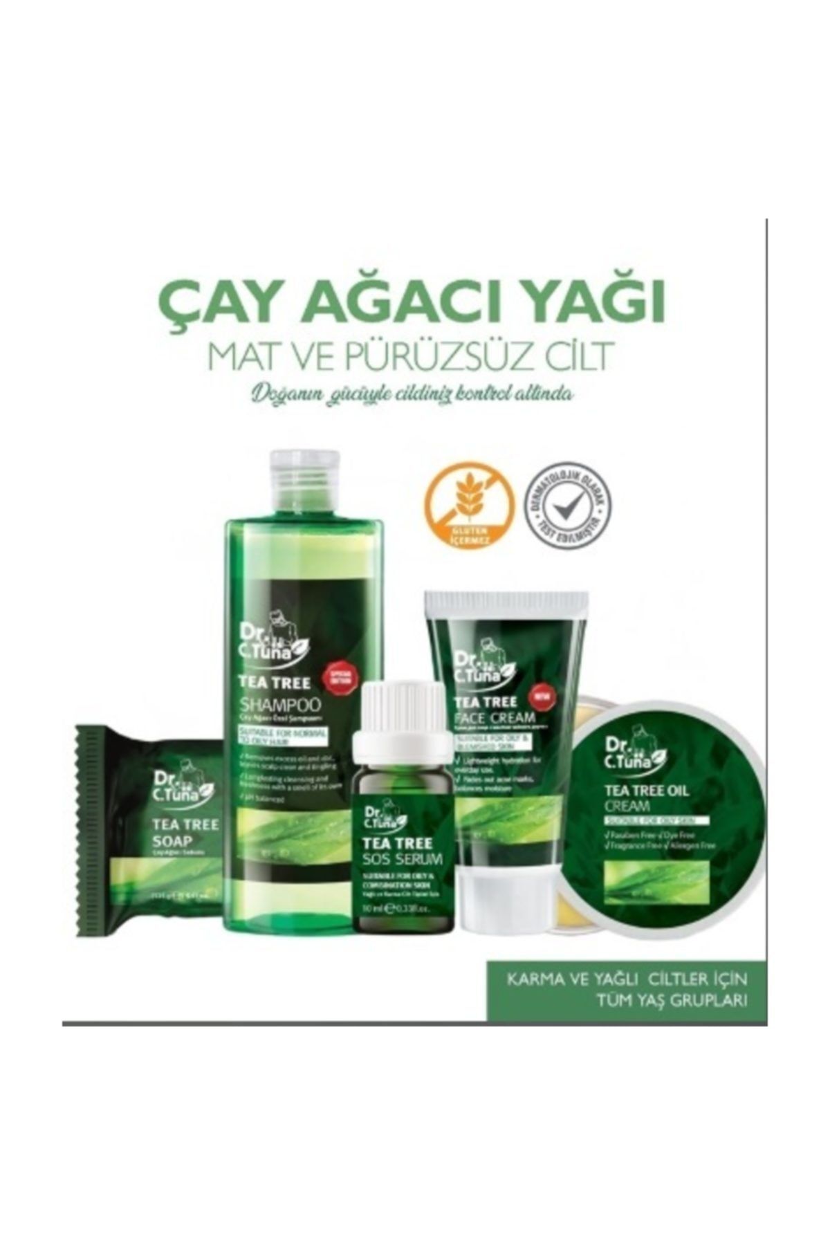 Farmasi Çay Ağacı 5li Set