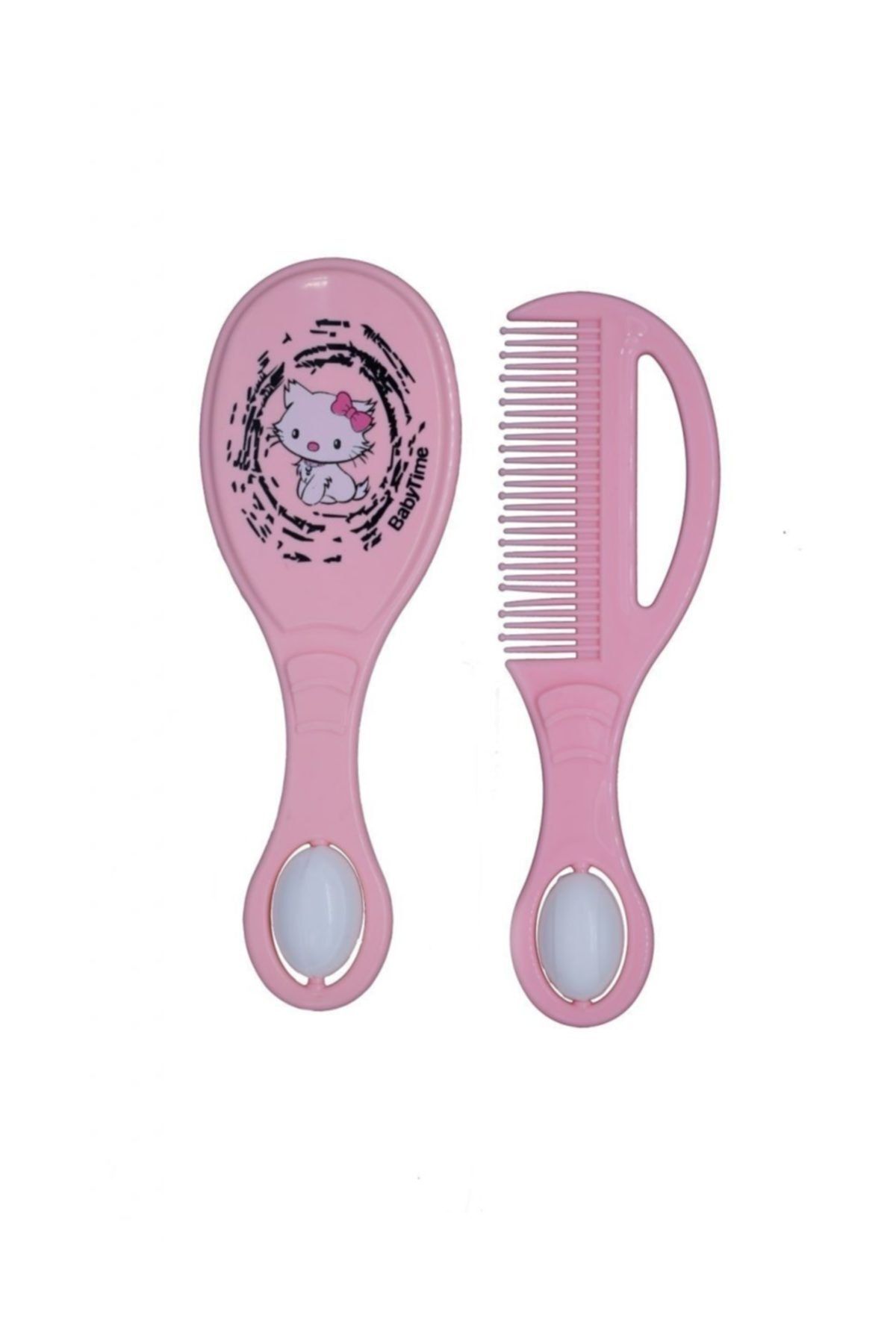 Babytime Bt189 Tarak Fırça Seti - Pembe