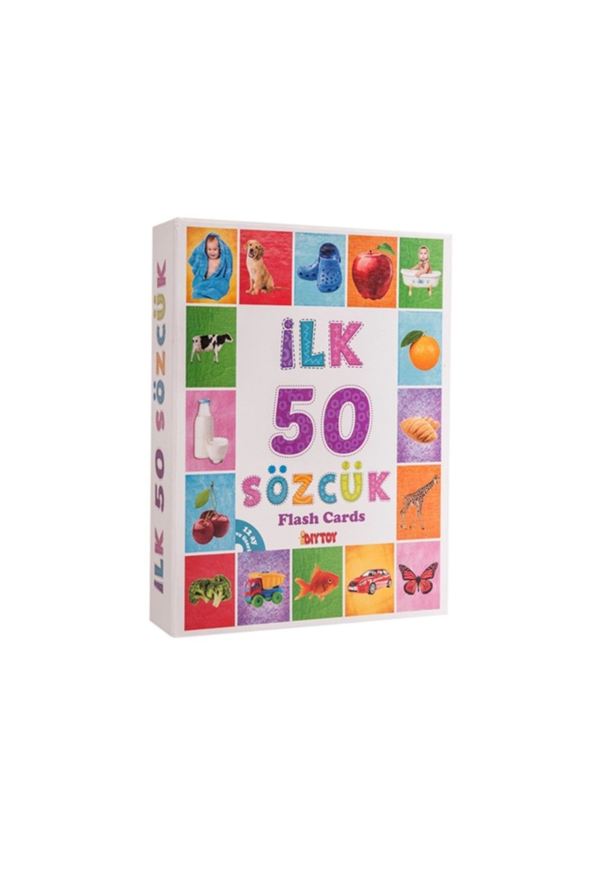 DIYTOY Ilk 50 Sözcük Eğitici Hafıza Kartı