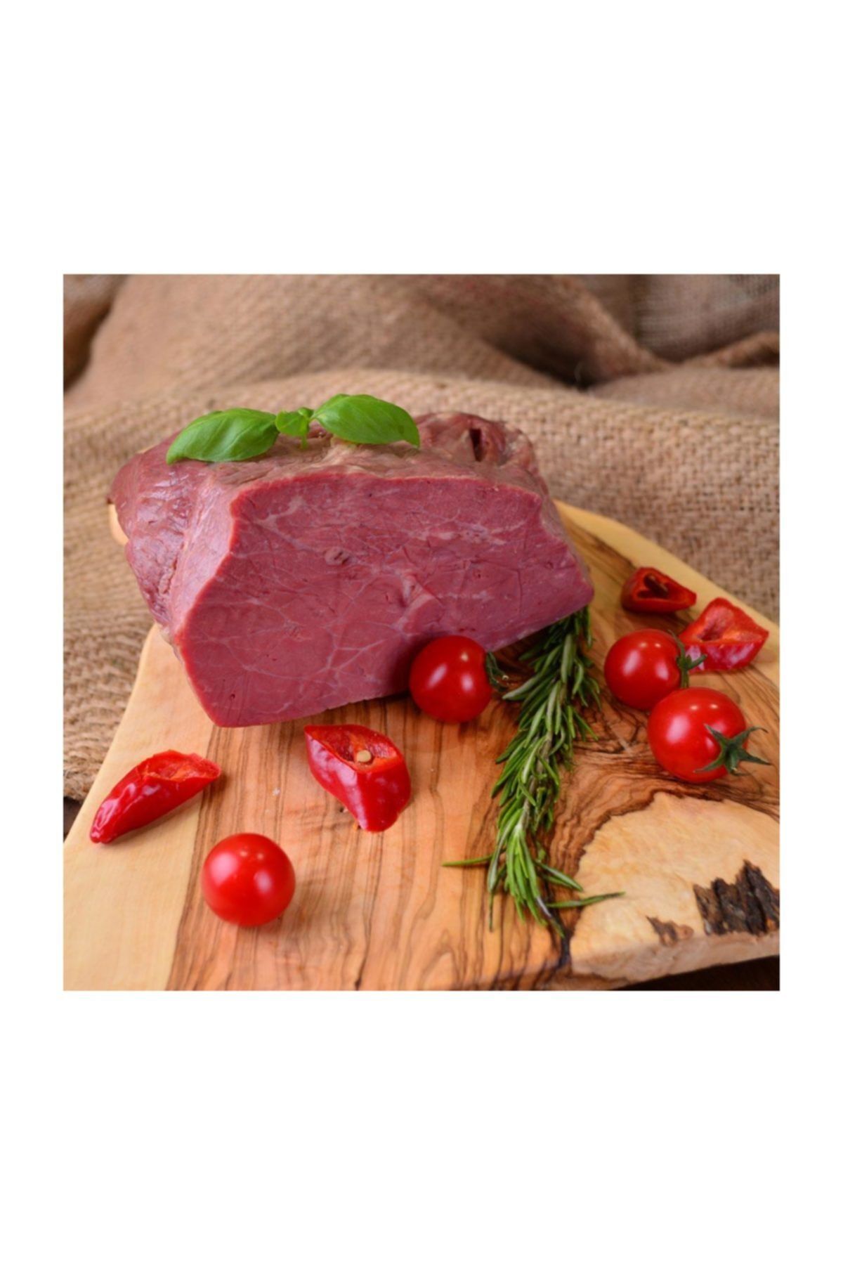 Gurmepark Füme Blok Kaburga Eti Yağsız %100 Dana 250 gr.