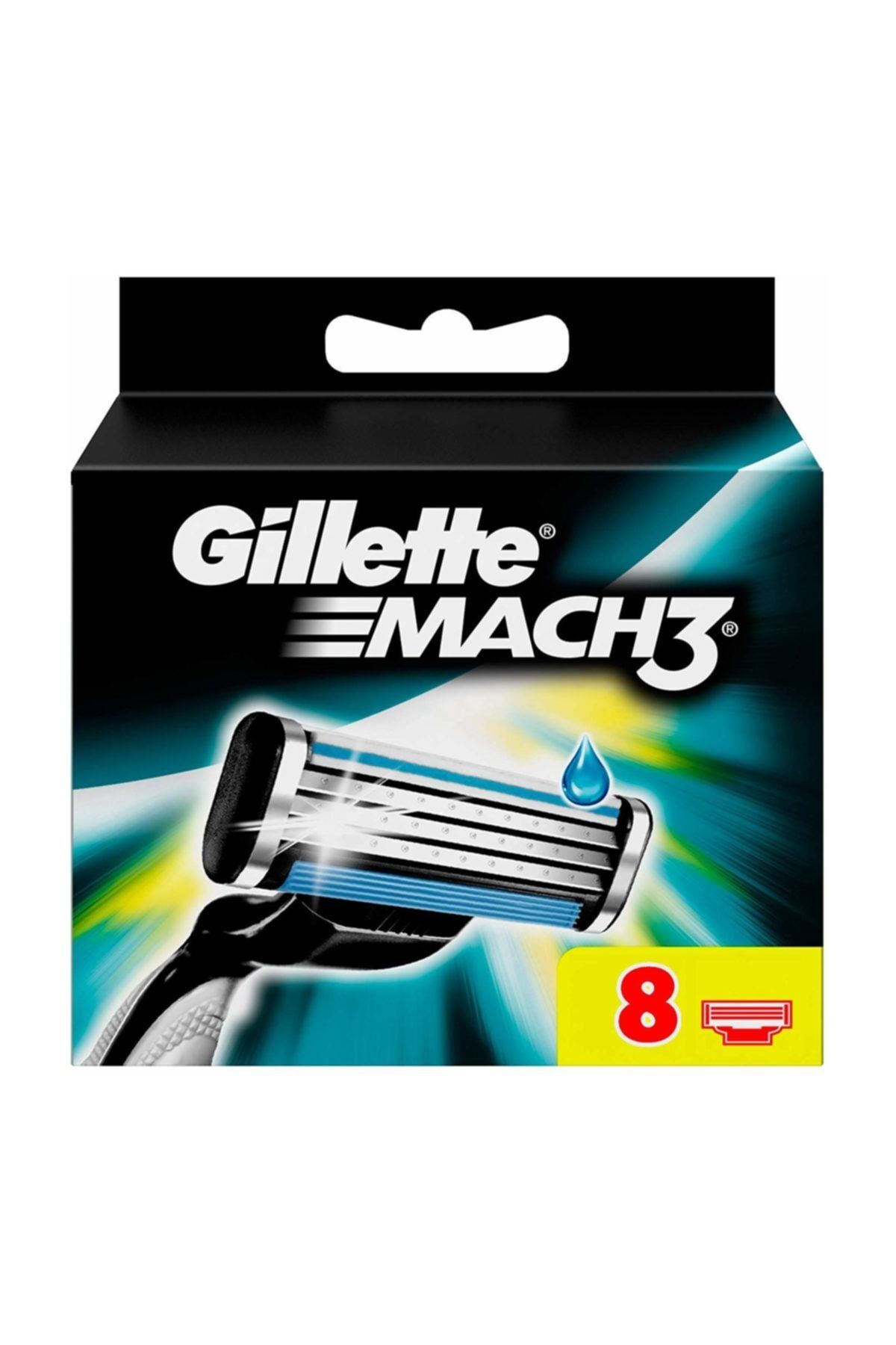 Gillette Mach3 Yedek 8'li Karton Ambalaj