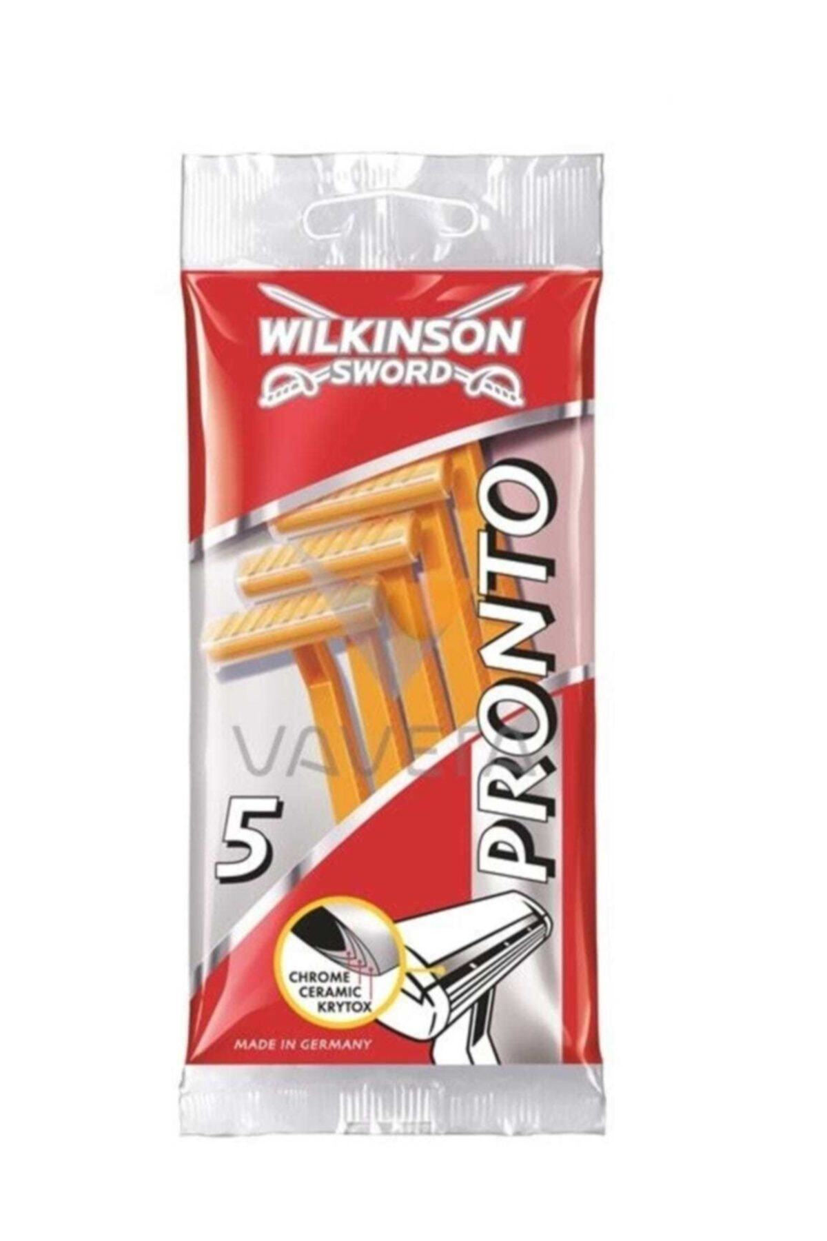 Wilkinson Sword Pronto Tek Bıçaklı 5'li Kullan At Tıraş Bıçağı
