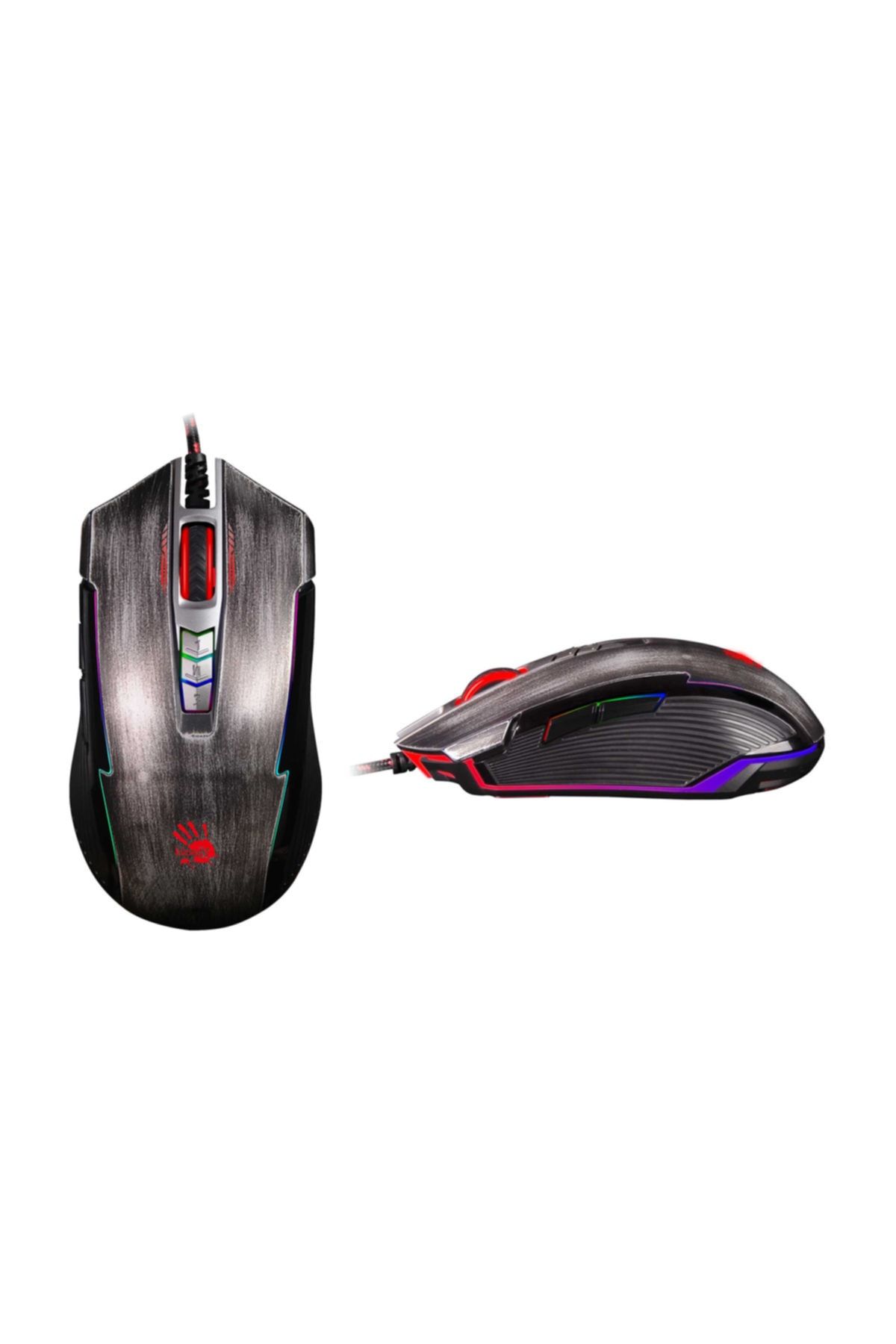 A4 Tech Bloody P93 5000cpı Rgb Gamer Mouse Usb Gri Kablolu