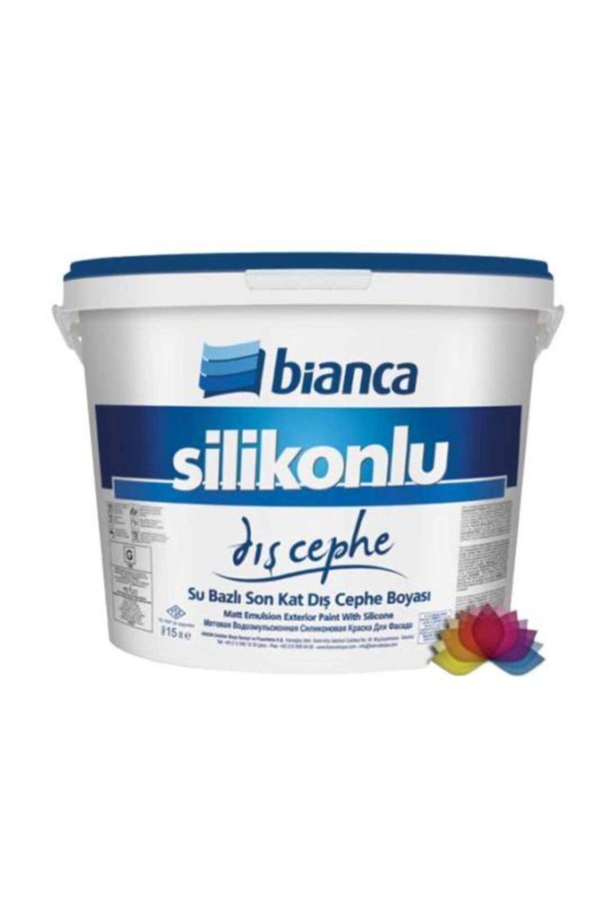 Bianca Silikonlu Dış Cephe 15lt 0654 Akasya