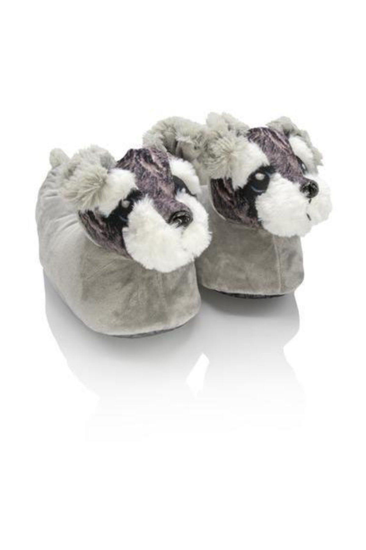 Twigy Rr0542 Tw Terrier Gri Kışlık Kadın Panduf