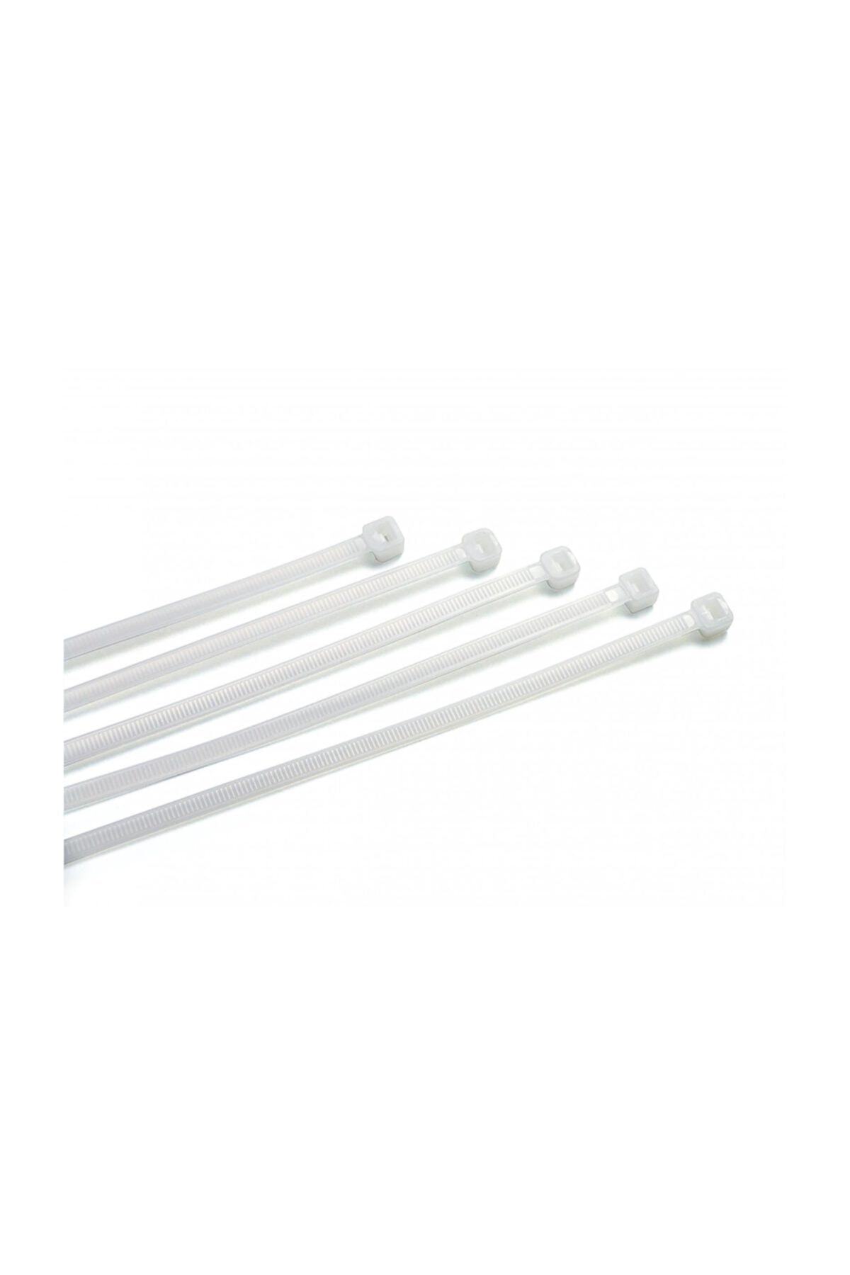 Sgs Cırt Kelepçe 4,8*450 mm Beyaz (Pk/100adet)