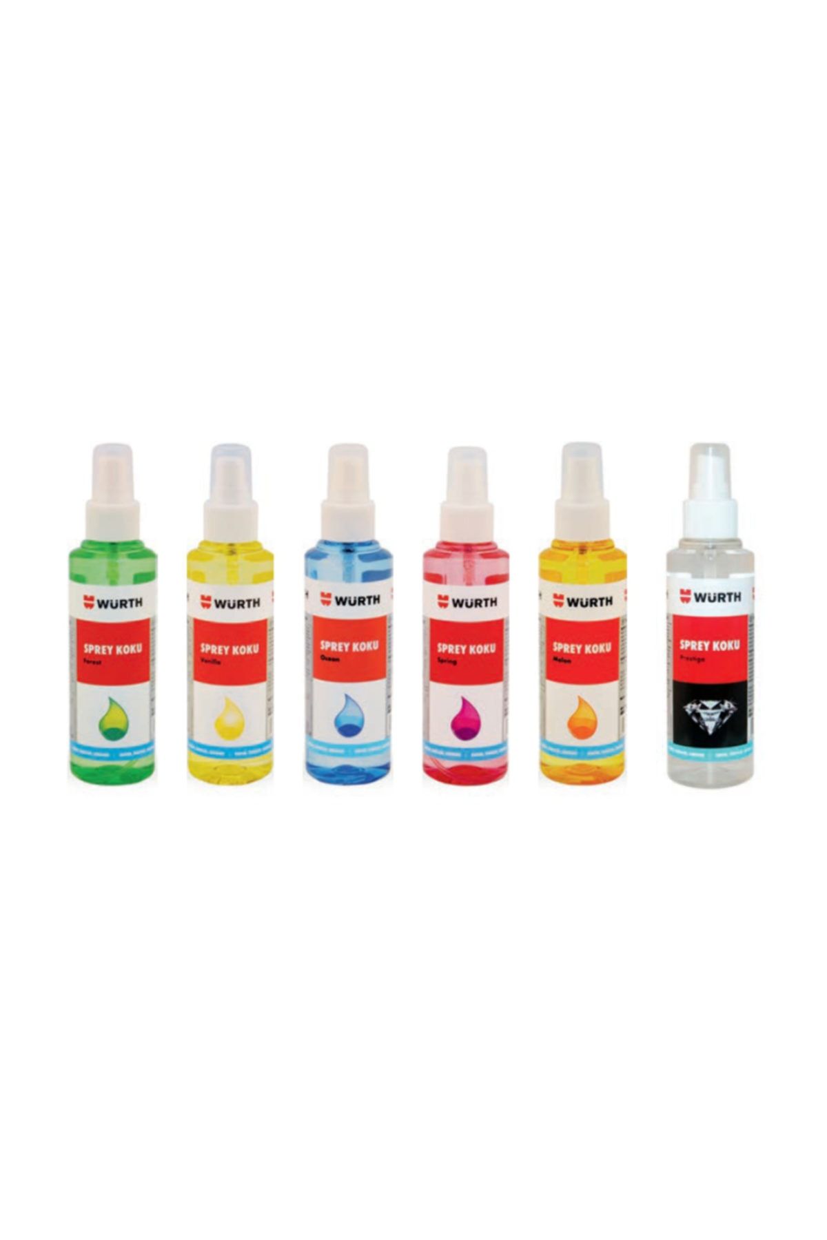 Würth 3'LÜ SPREY KOKU SETLERİ (FOREST)
