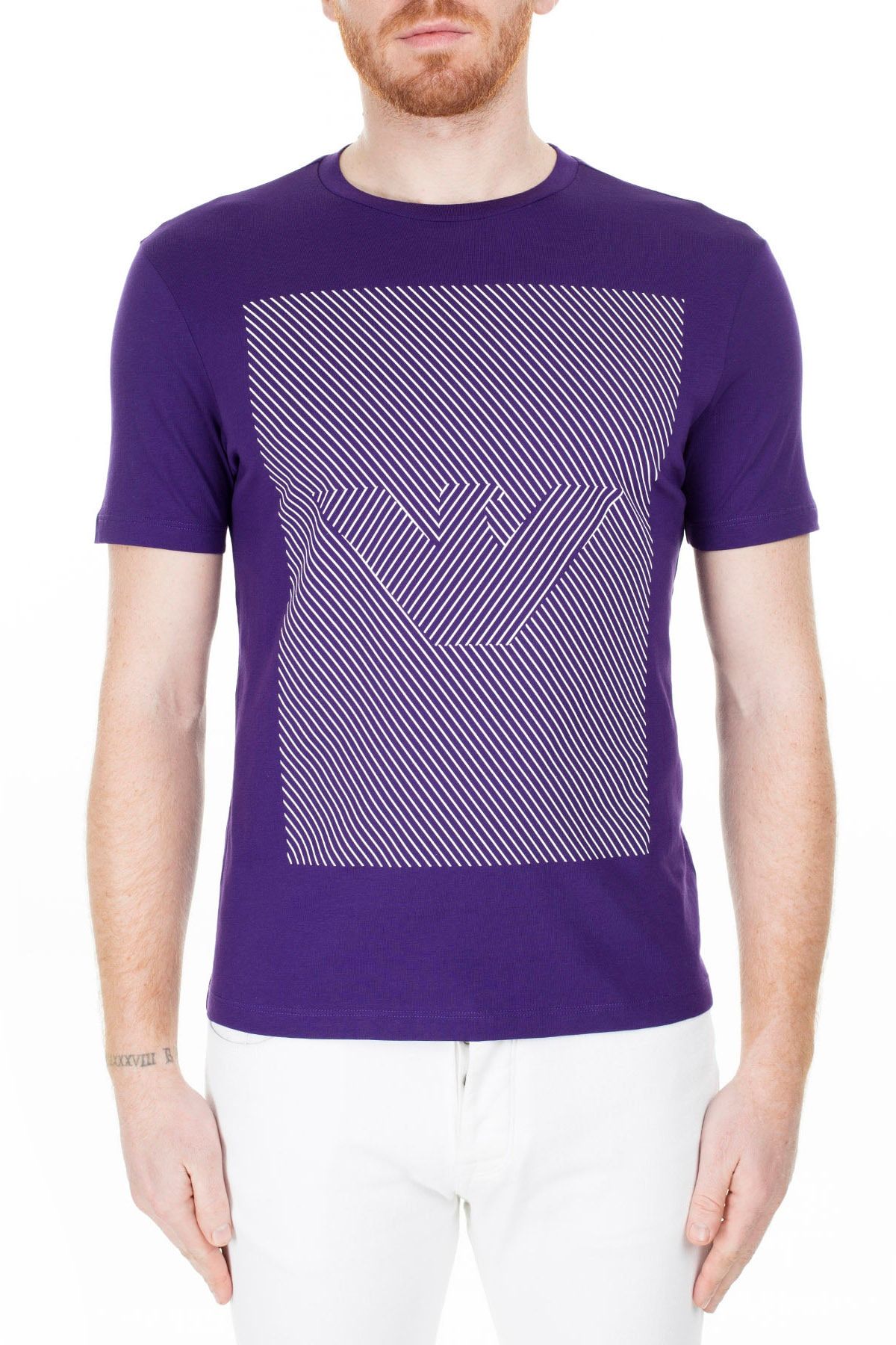 Mor Emporio Armani Erkek T Shirt Modelleri Fiyatlari Trendyol