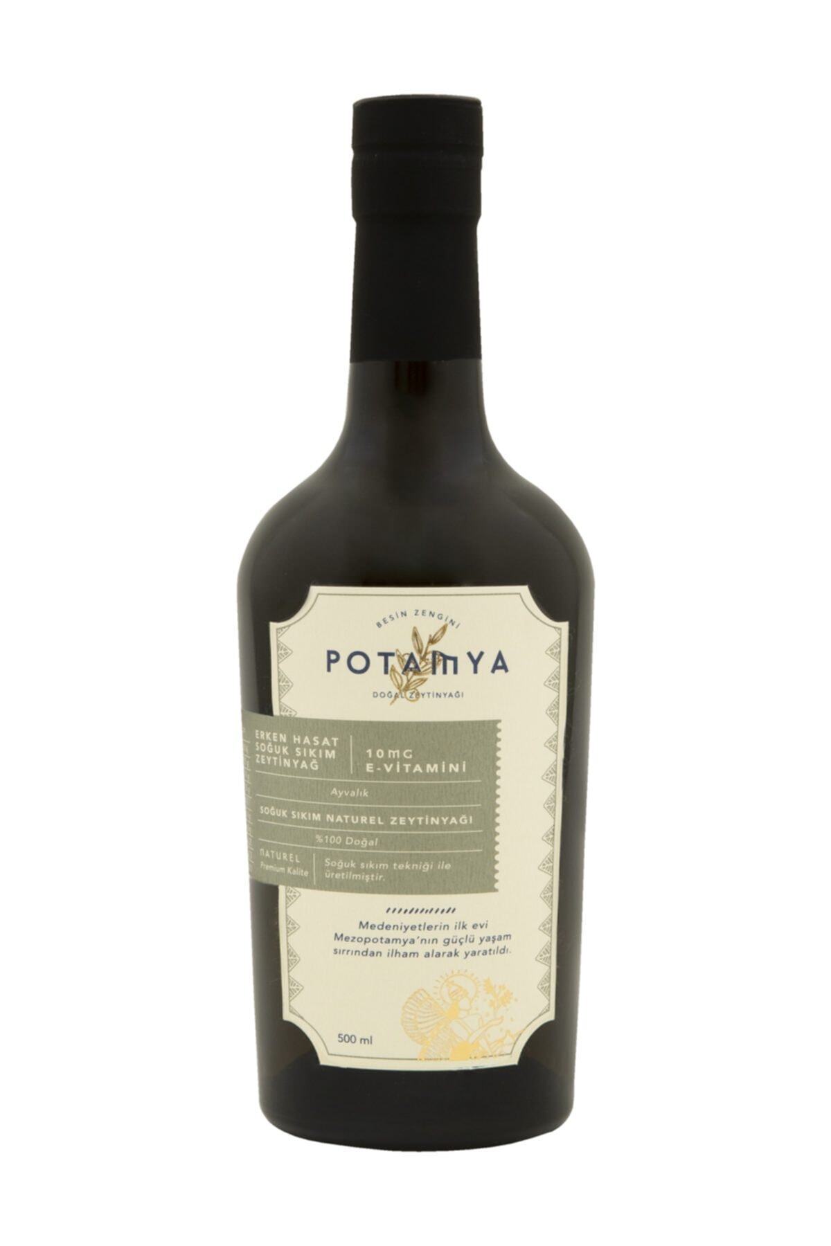 POTAMYA Soğuk Sıkım Naturel Sızma Zeytinyağı 500 Ml