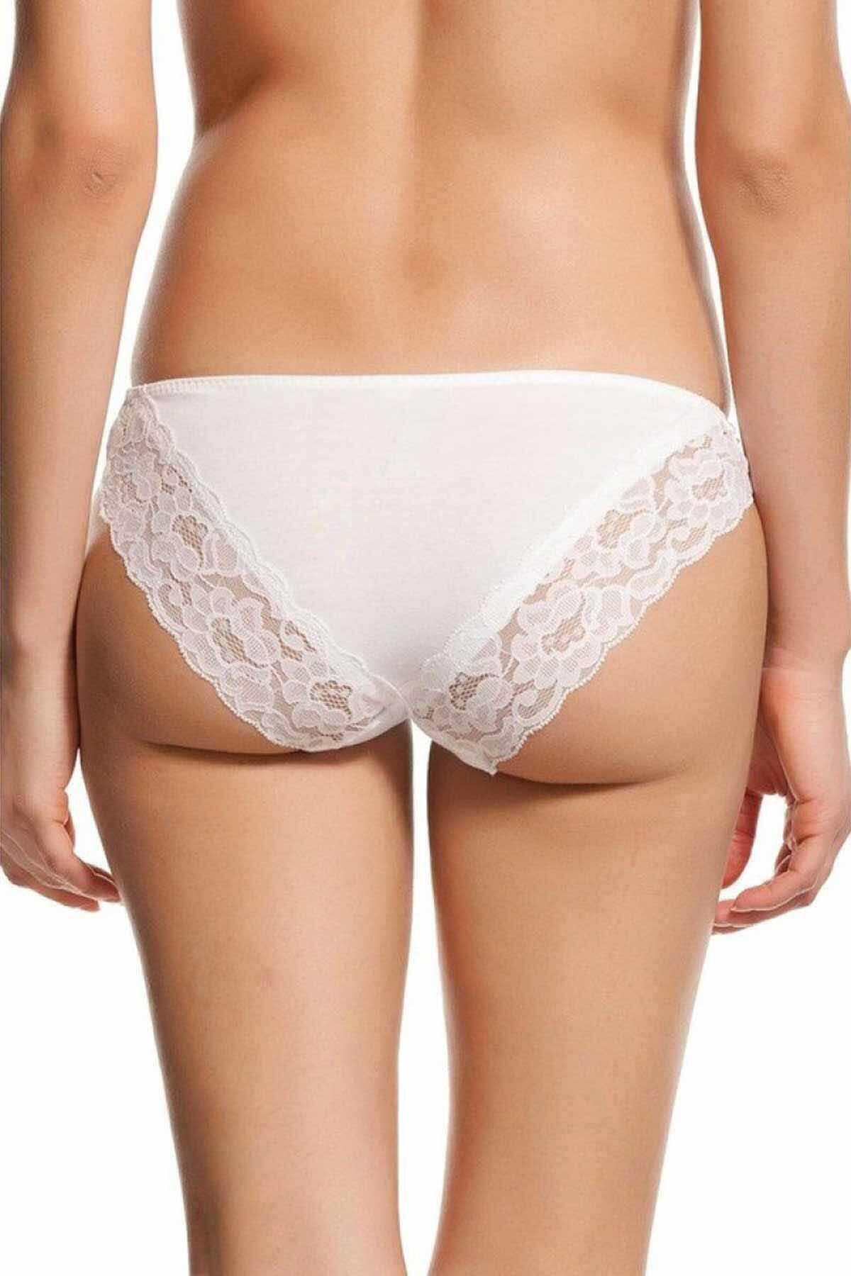 XLady Çiçekli Çeyizlik Koton Modal Kadın Slip Külot 559