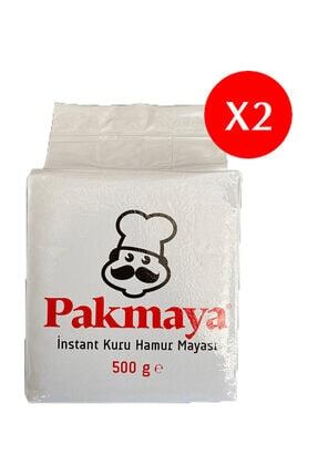 Pakmaya Kuru Hamur Mayası 500 g 2 Adet Image 0