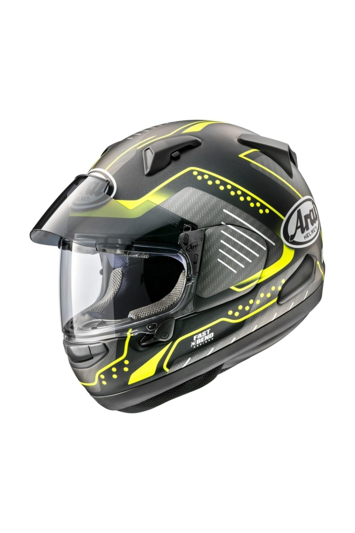 ARAI Arai Qv Pro Fluor Sarı Mat Kapalı Kask