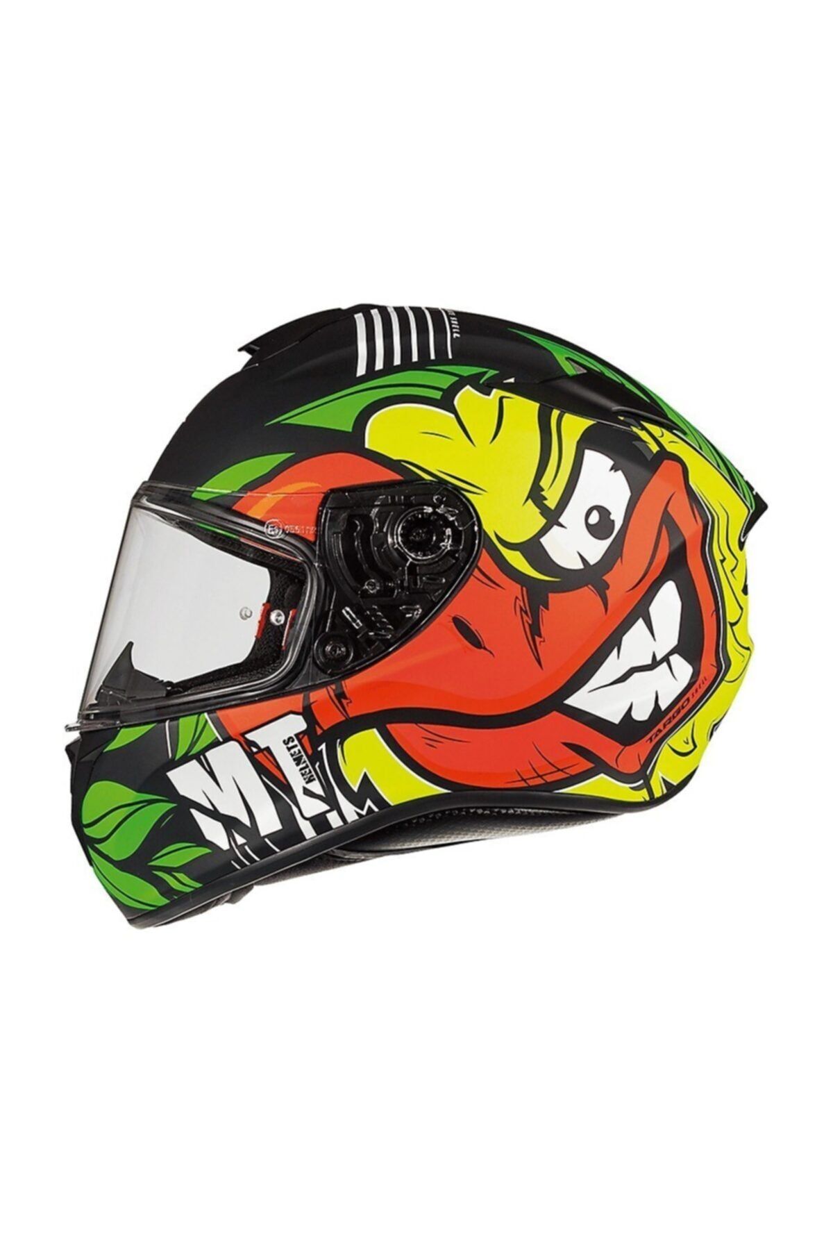 MT Targo Truck A2 Matt Full Face Motosiklet Kaski