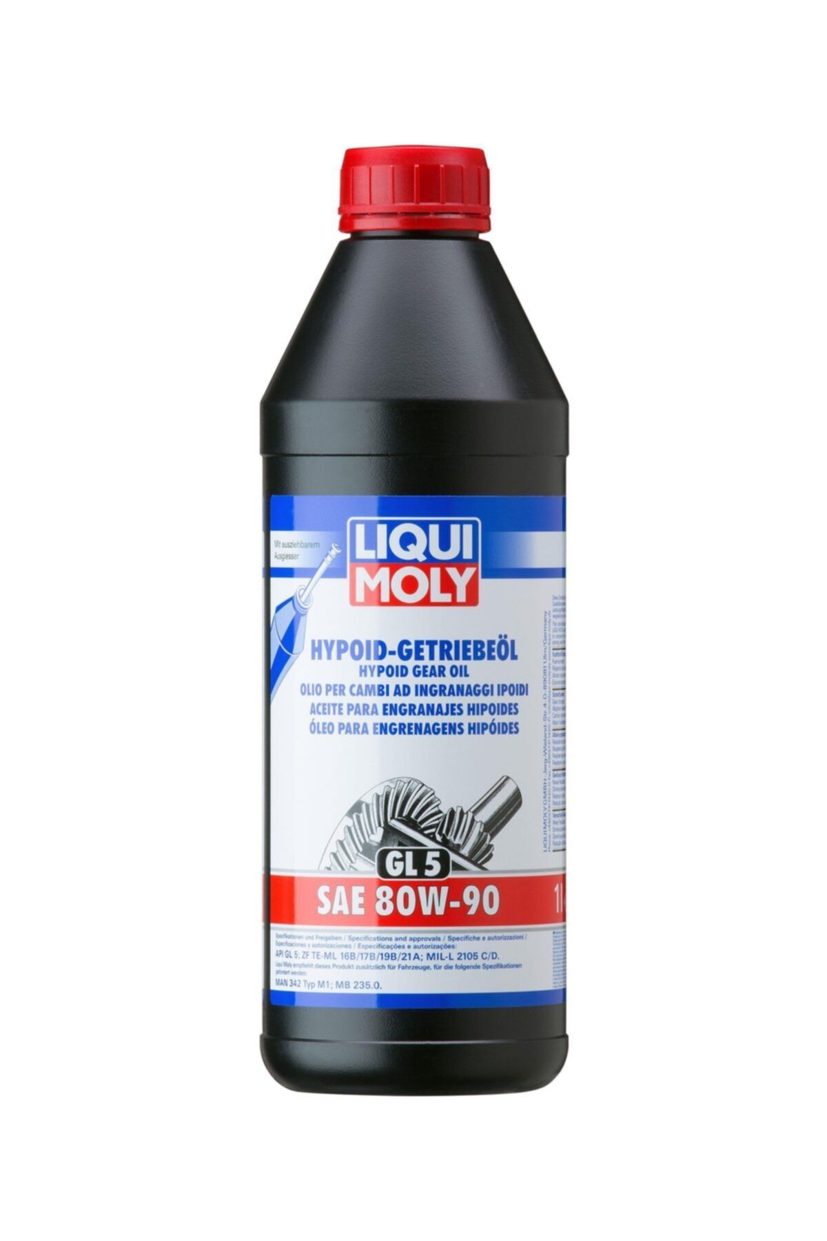 Liqui Moly Hypoid Gl5 80w90 Şanzıman Yağı 1 lt. 4406