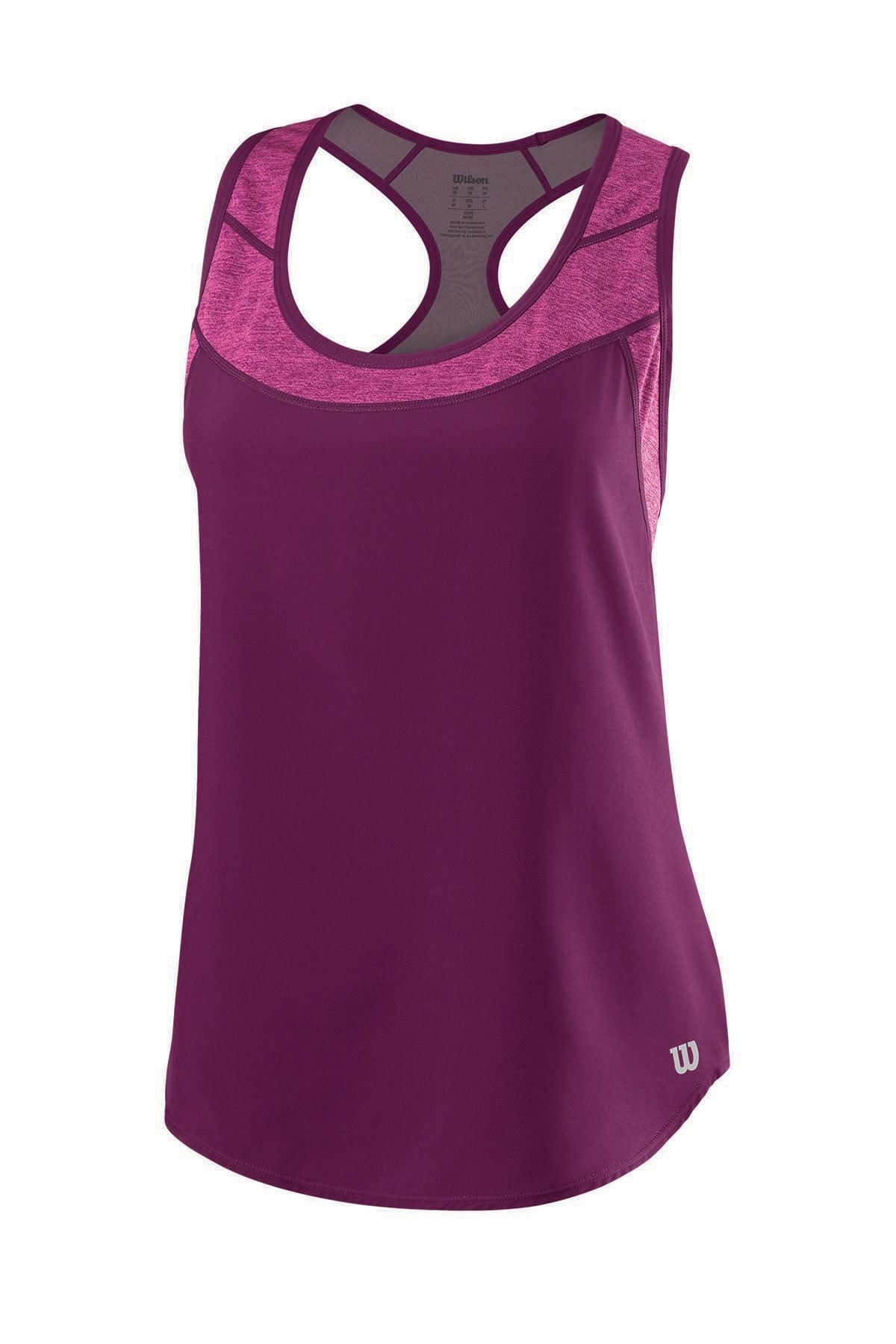 Wilson Kadın Tank Giyim Hybird  UWII Mor-Pembe Atlet WRA764101