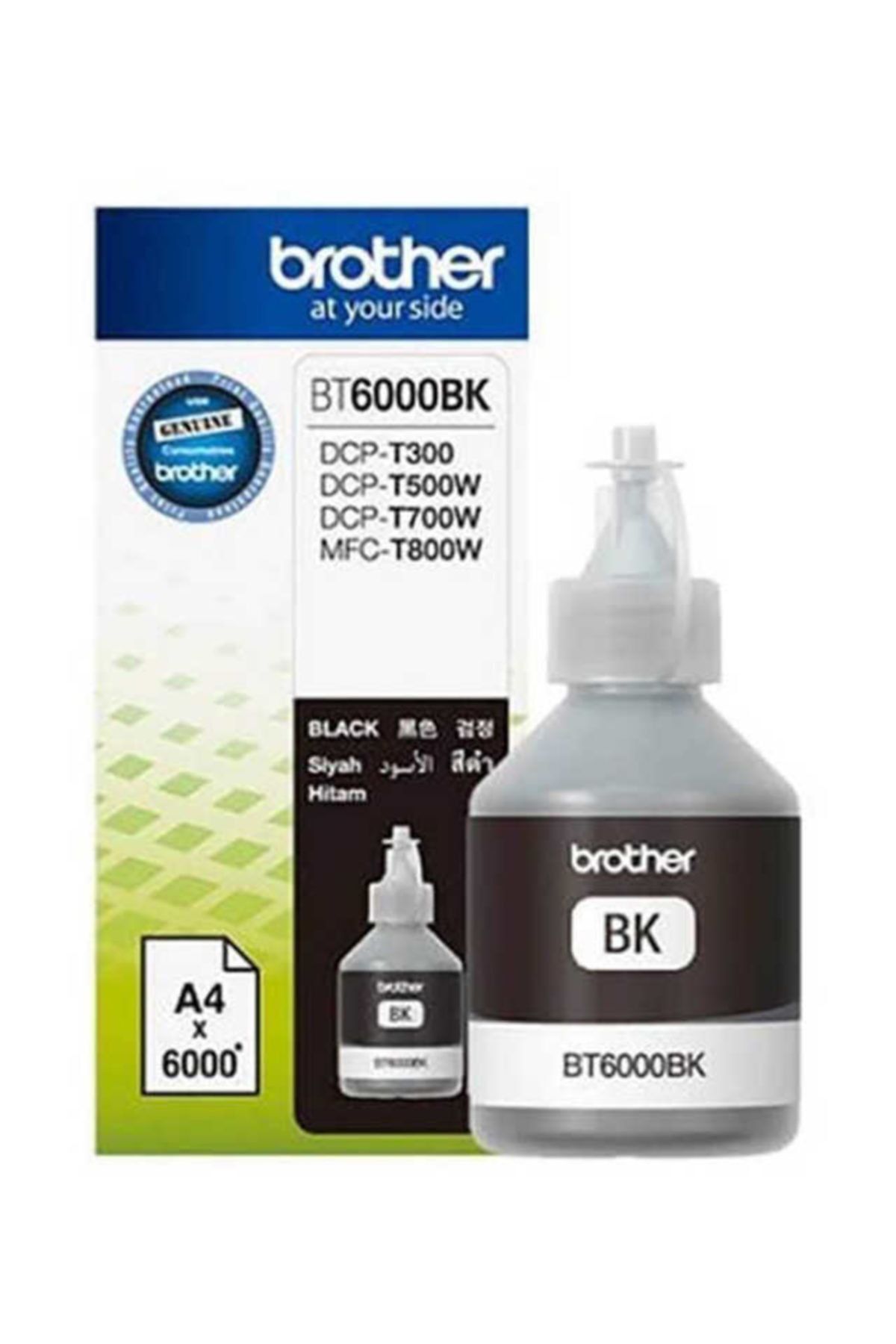 Brother Brother Bt6000 Siyah Orjinal Mürekkep