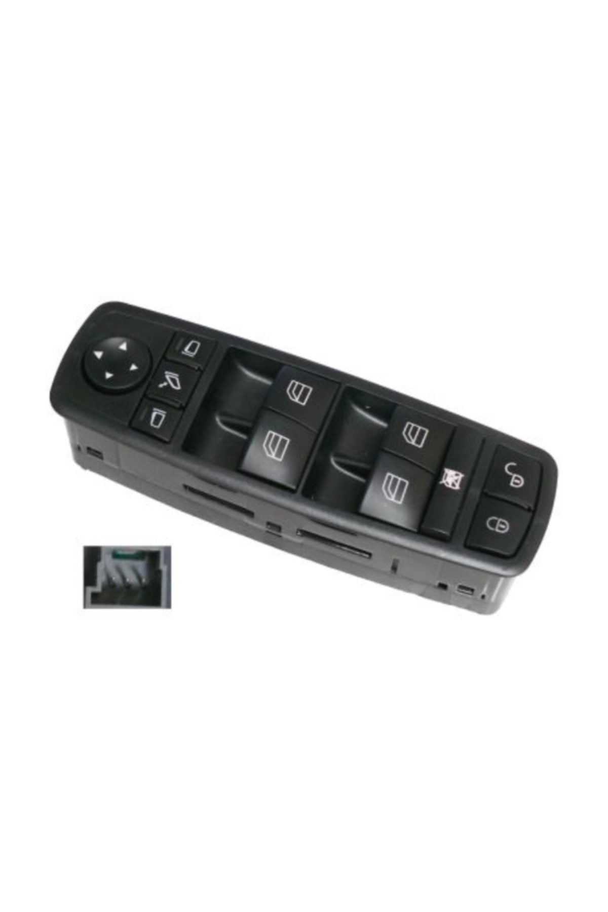 parçazamanı Mercedes W245 Kasa B180 2006-2011 Sol Cam Anahtarı Katlanır Ayna