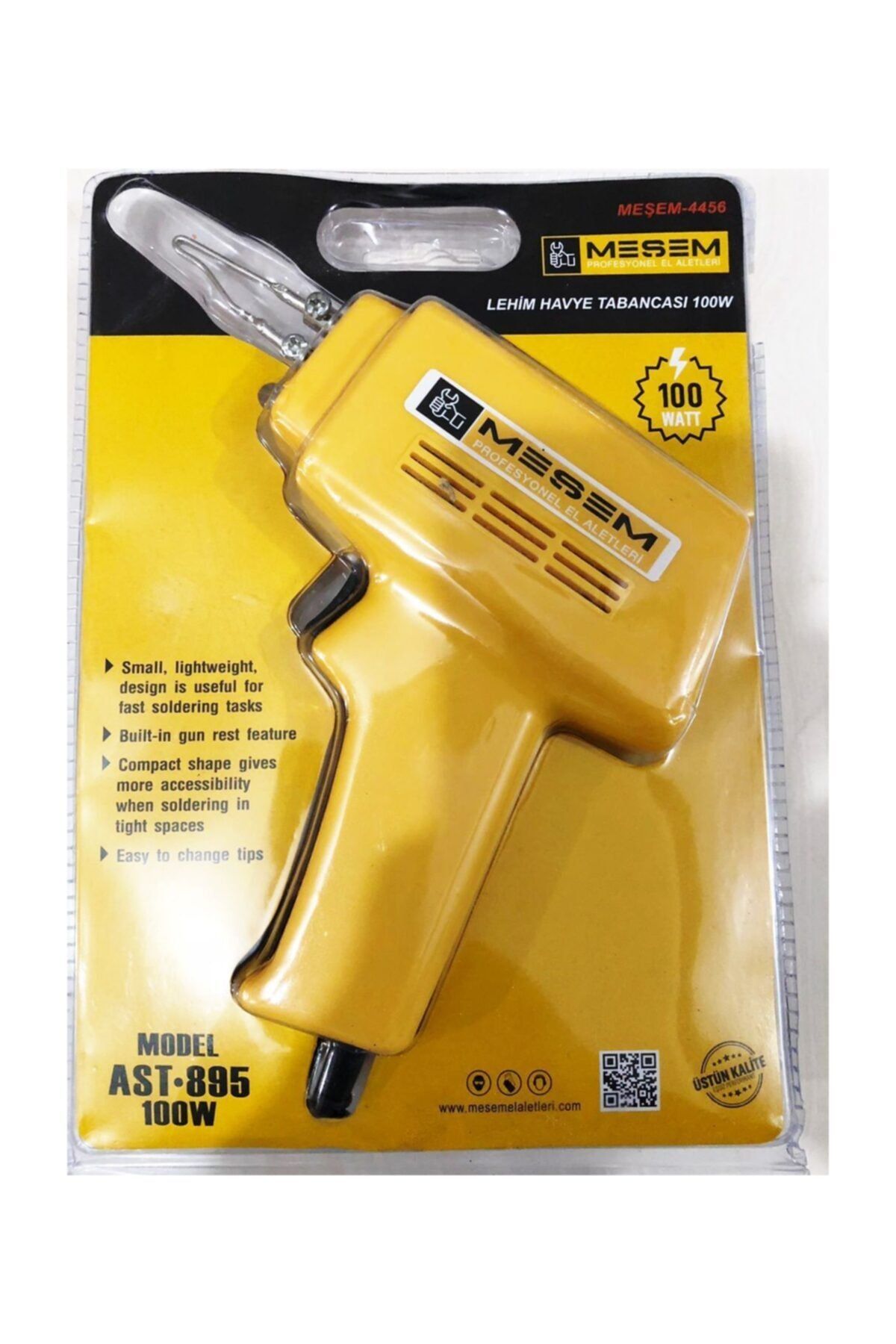 Meşem Lehim Havya Tabancası 100 Watt