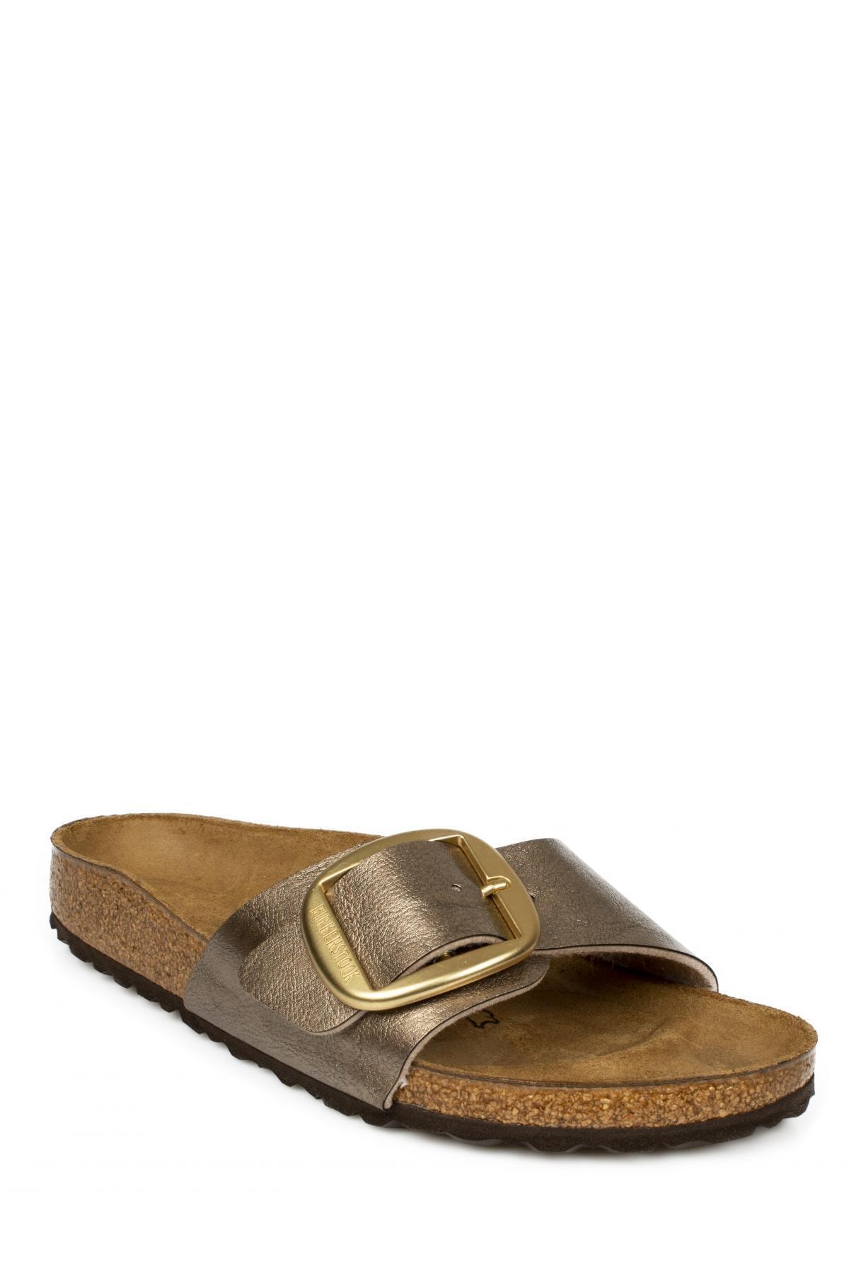 Birkenstock Madrıd Bıg Buckle Kahverengi Terlik 354 Madrıd-Bf-Z