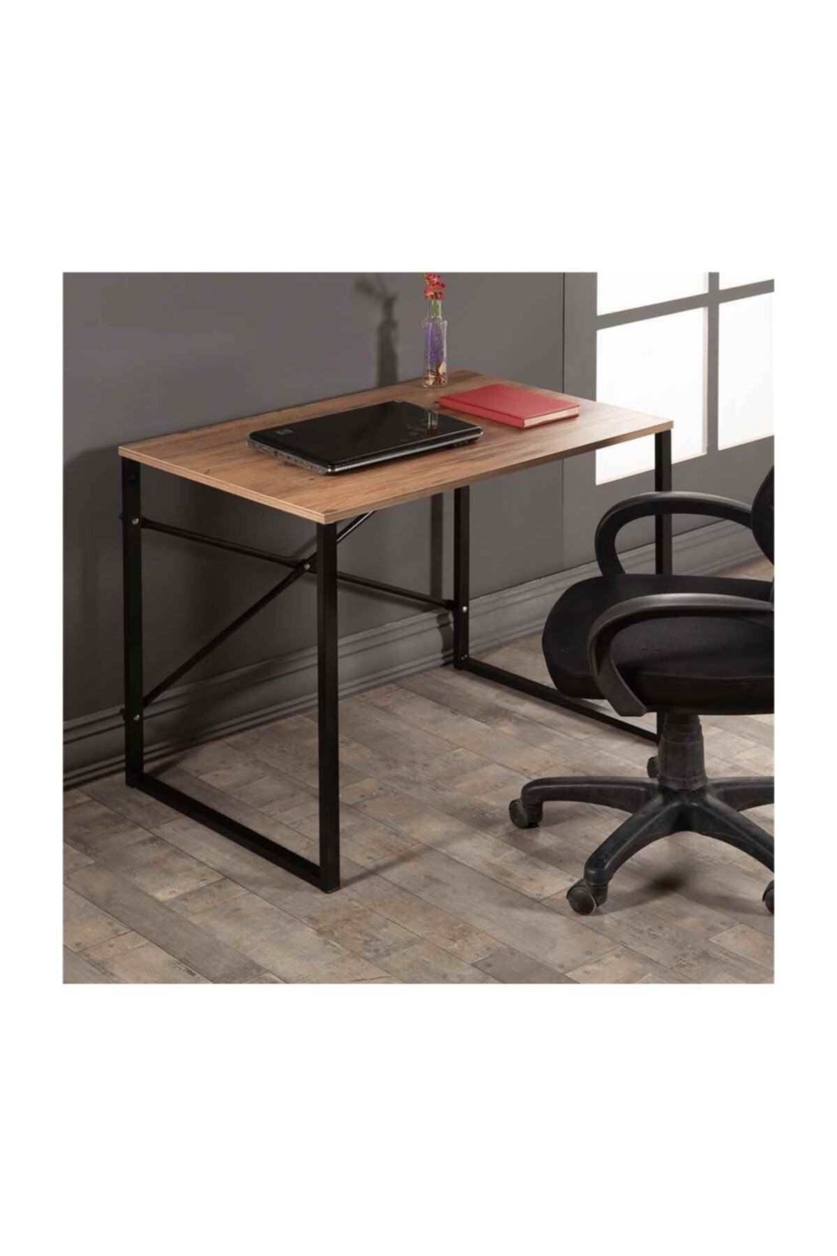AYALİNA Çalışma Masası Ofis Masası Metal Ayaklı Masa