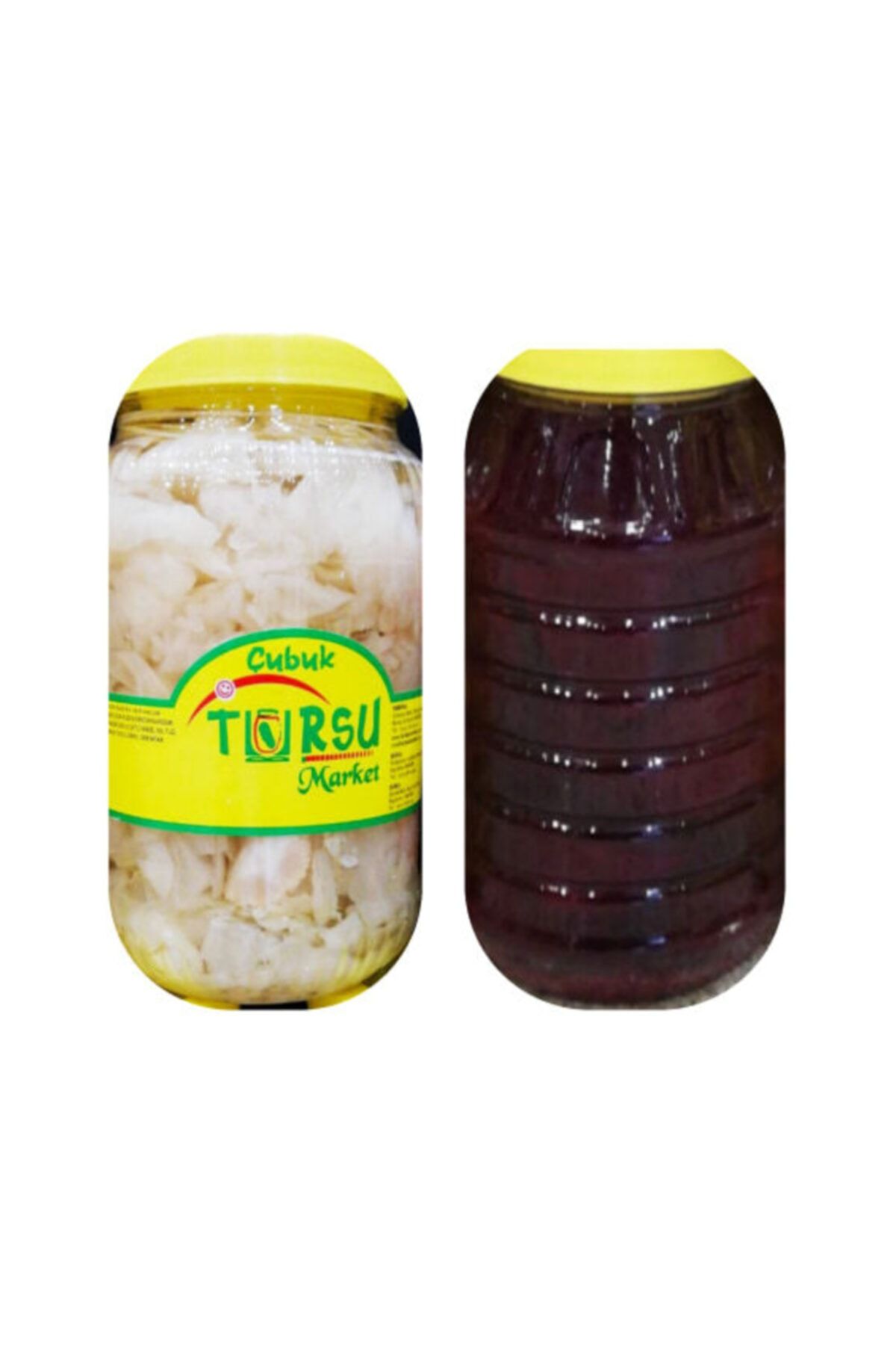 TURŞU MARKET Hakiki Çubuk Turşusu 3 lt Lahana + 3 lt Pancar