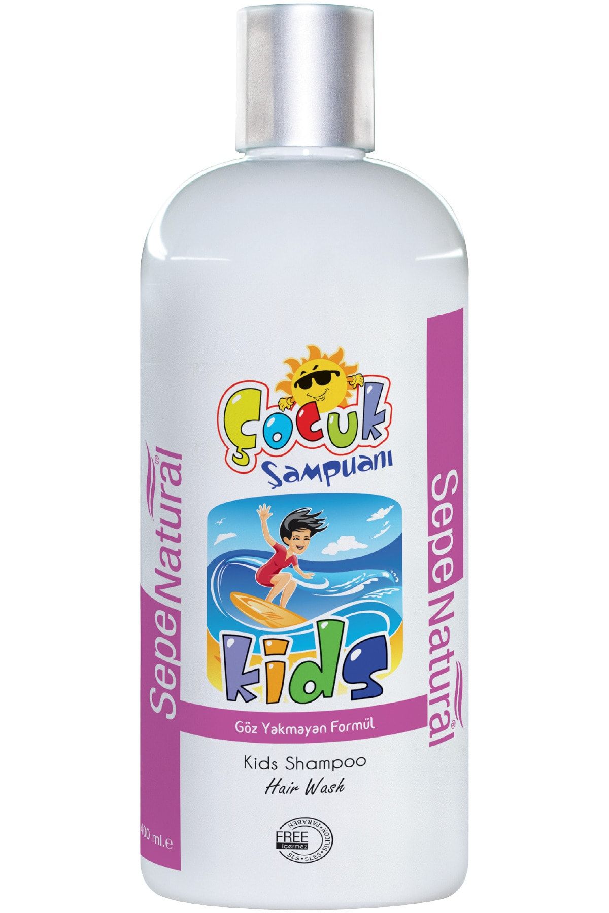 Sepe Natural Çocuk Bebek Bebe Şampuanı 400 Ml Baby Shampoo Göz Yakmayan Formül