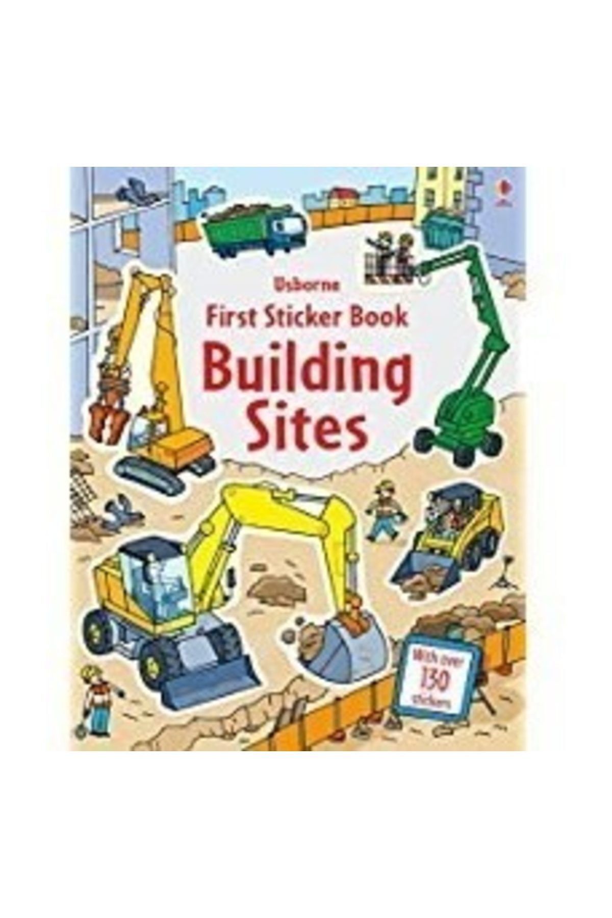 DK First Sticker Book Building Sites