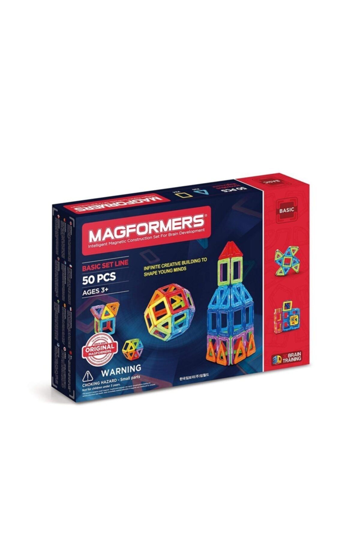 Magformers Mıknatıslı Basic Set 50 Parça