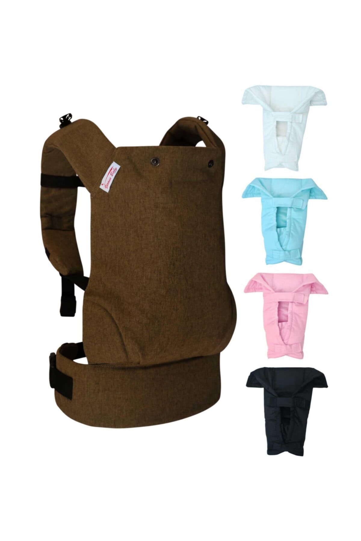 VeronaBaby Bonny Model Ergonomik Kanguru - Kahve Yenidoğan (0-4yaş)