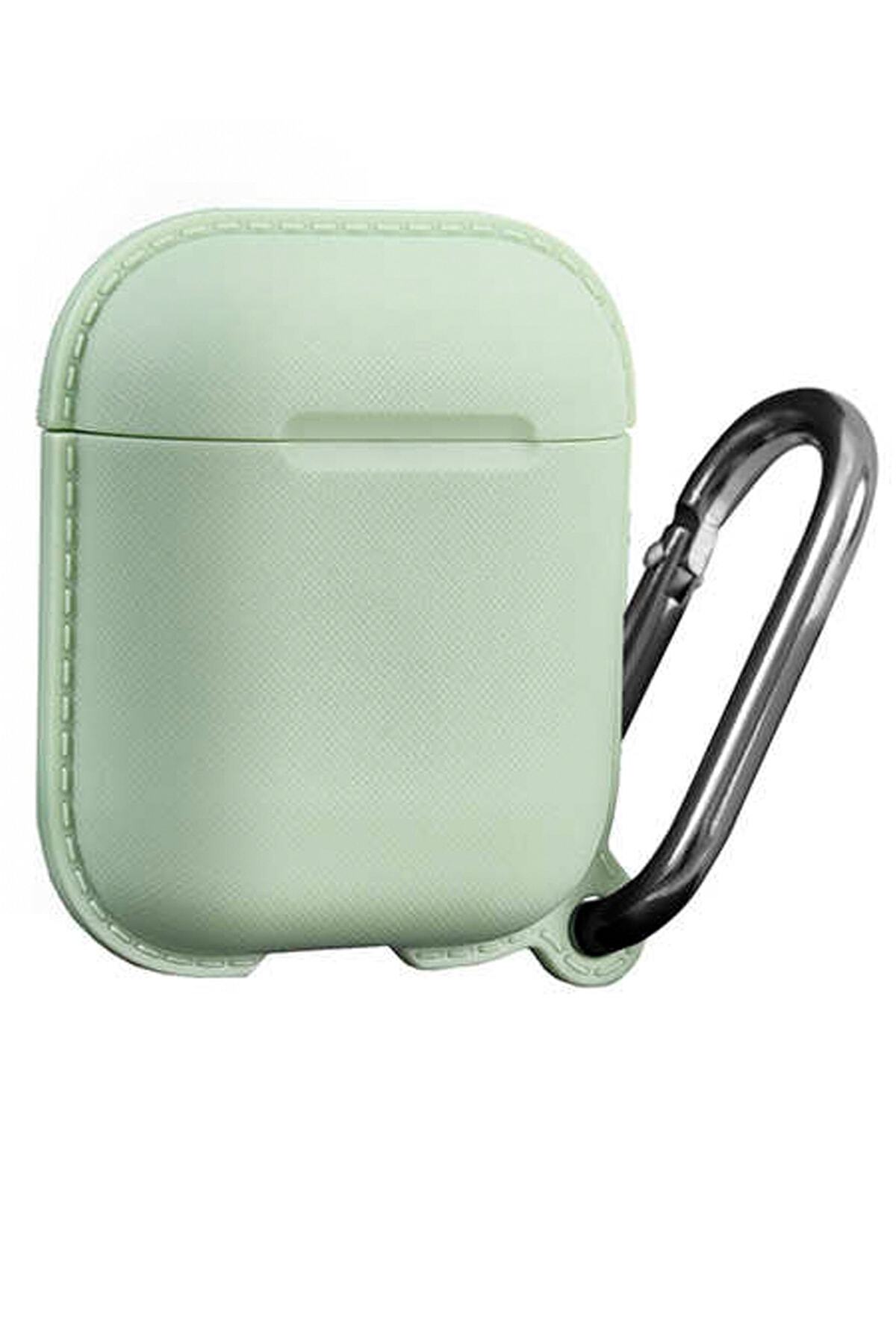 Elfia Apple Airpods 1.nesil Kılıf Polikarbon Silikon Koruma