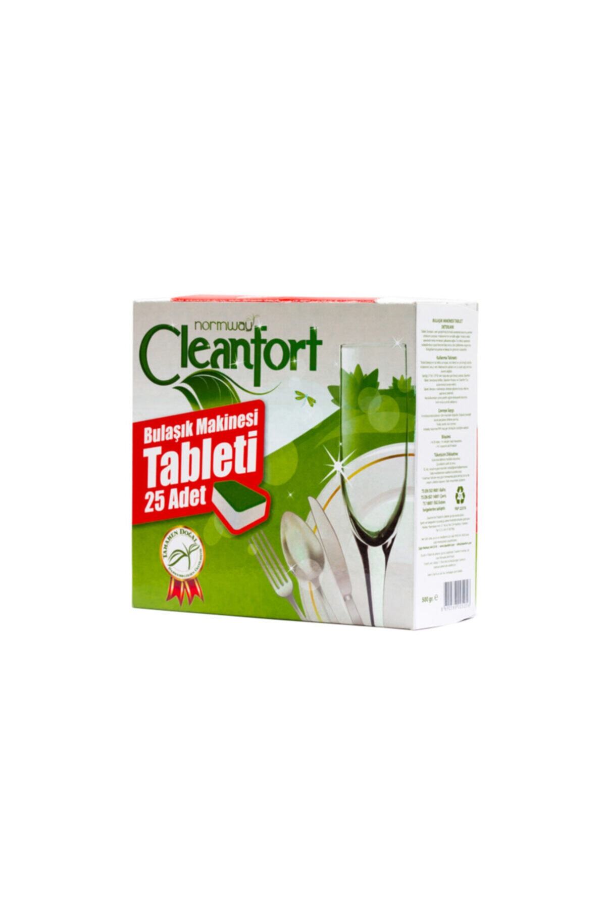 CLEANFORT Tablet Bulaşık Deterjanı 25 adet