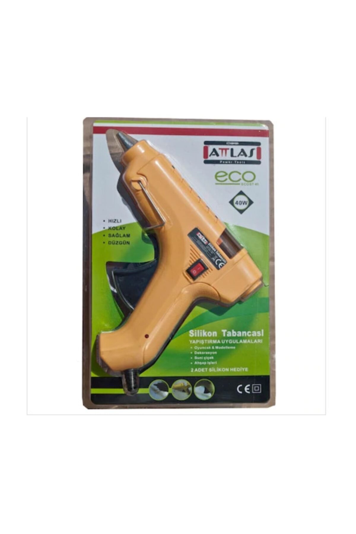 Attlas Eco St-41 Sıcak Silikon Tabancası 40 W