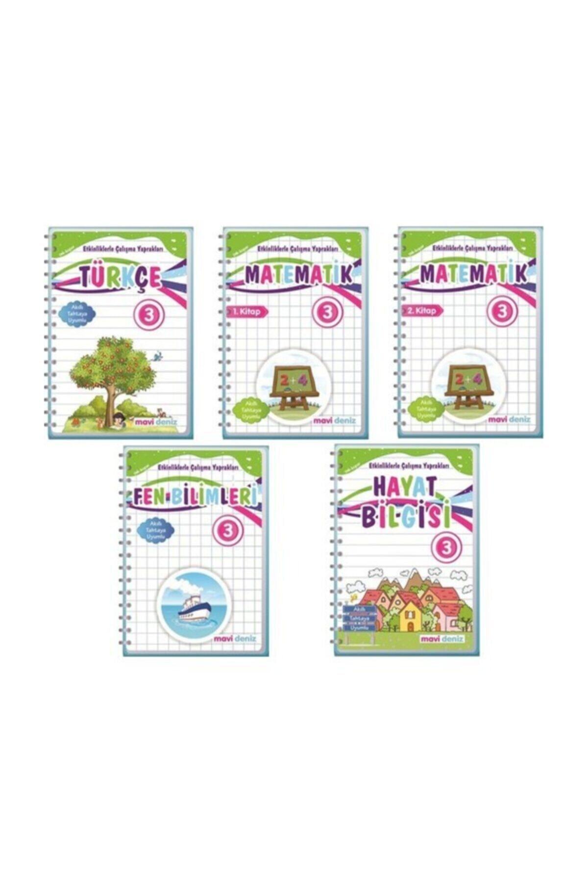 mavi deniz yayinlari 3 sinif etkinliklerle calisma yapraklari set 5 kitap fiyati yorumlari trendyol