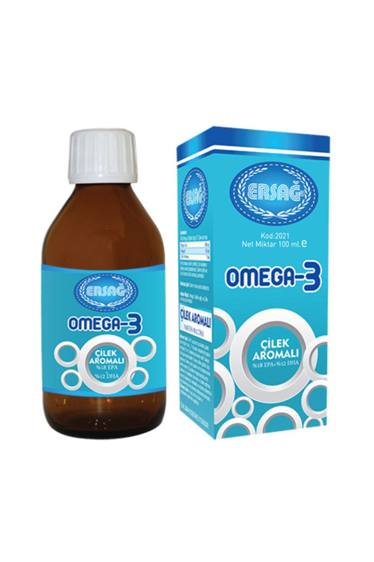 Ersağ Omega 3 Sıvı (çilek Aromalı) 1
