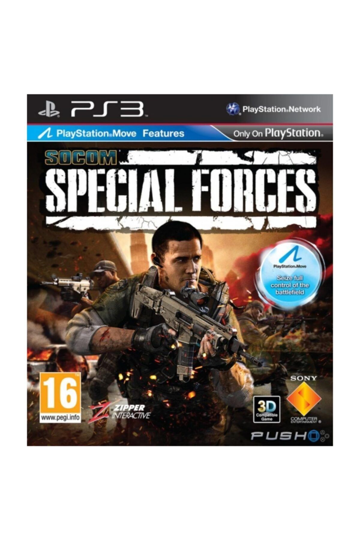 Sony Socom Special Forces Move Uyumlu Ps3