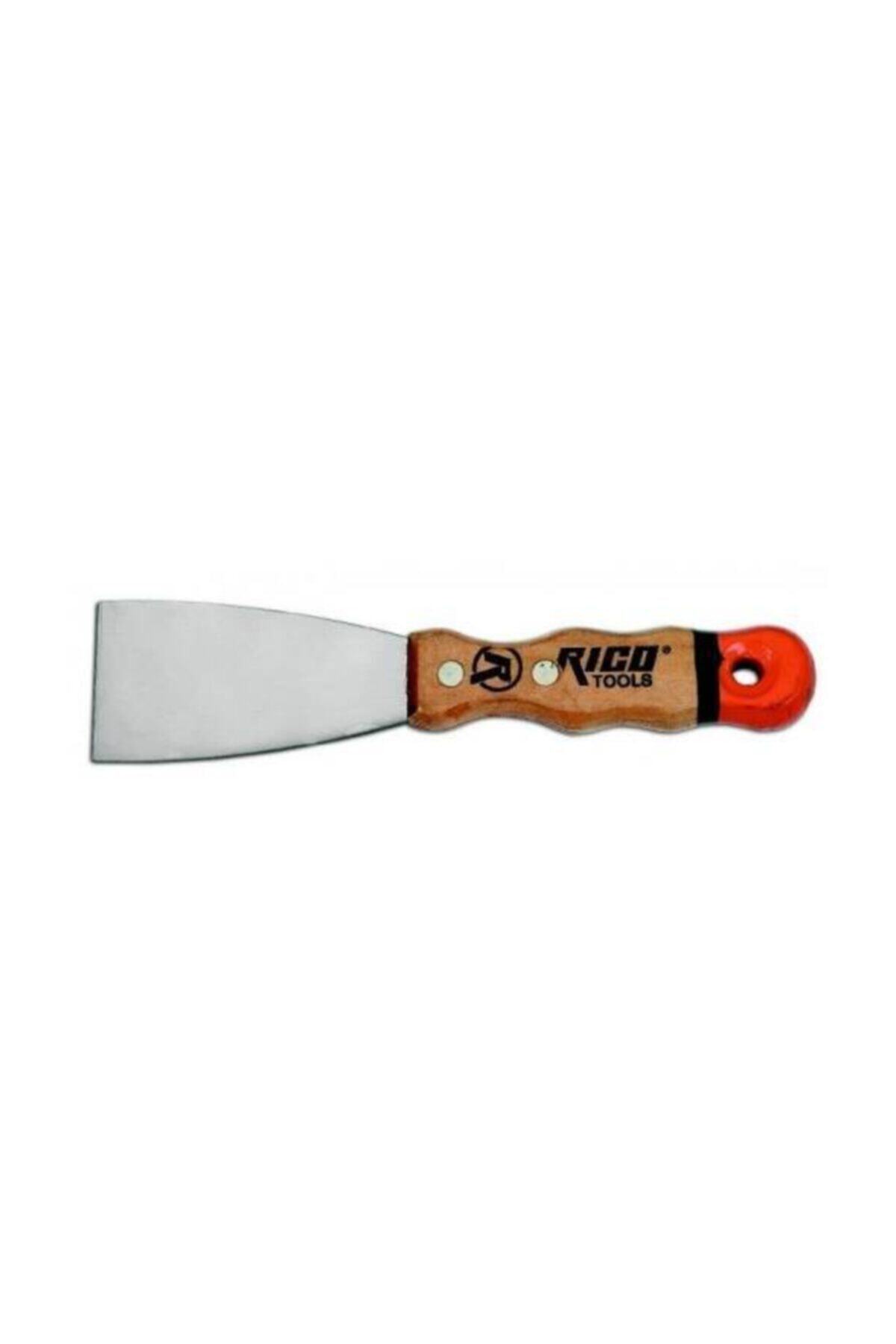 Rico Ağaç Saplı Yeni Tipli Spatula 8 cm 017-ra0800