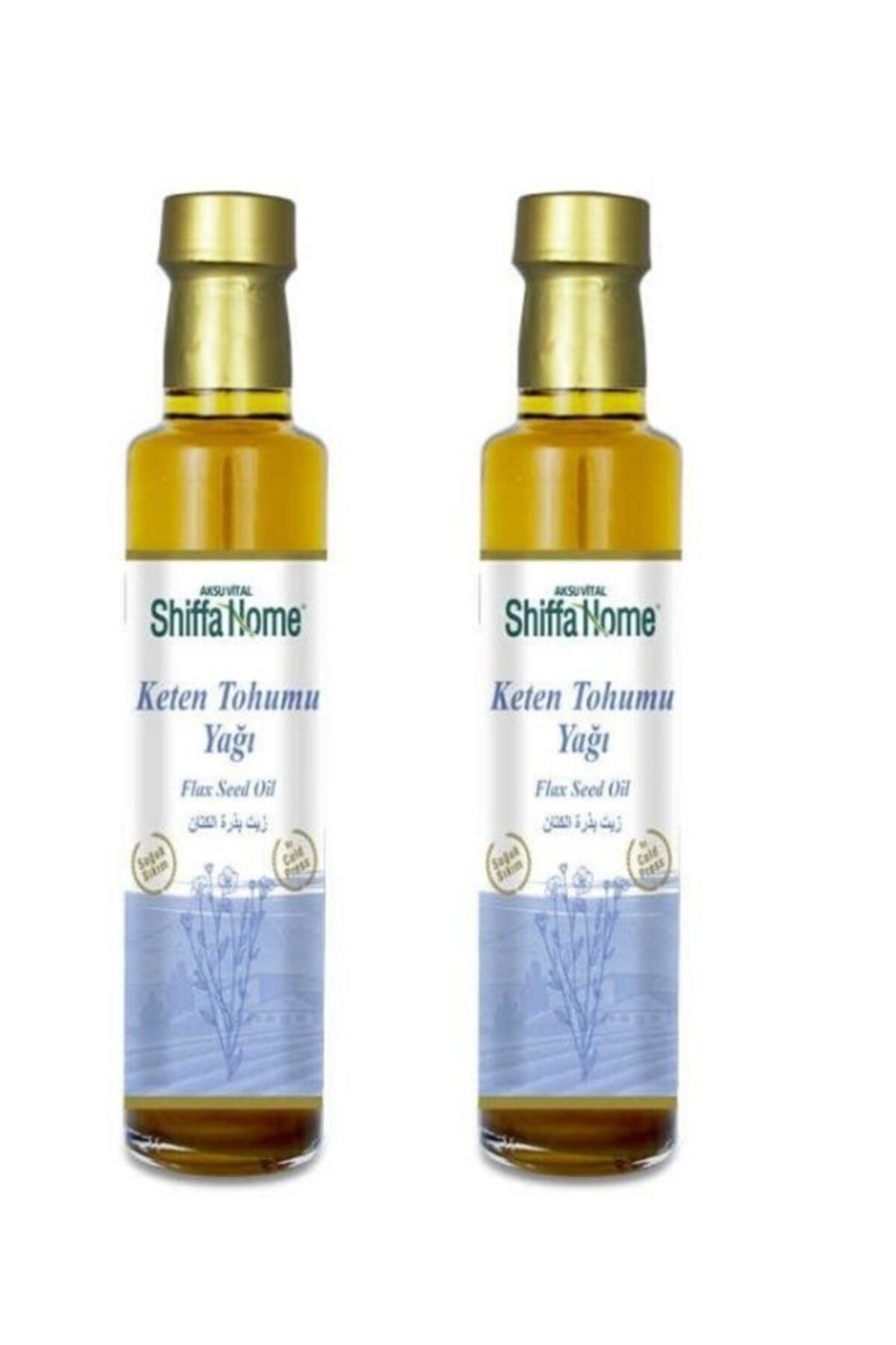 Shiffa Home Keten Tohumu Yağı 250 ml x 2 Adet