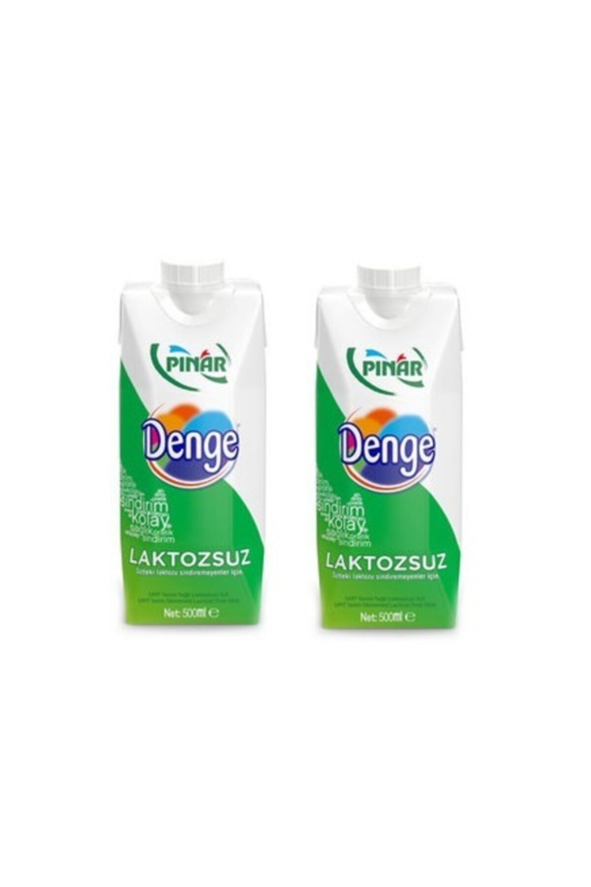 Pınar Süt Denge Laktozsuz 500 Ml 2 Adet