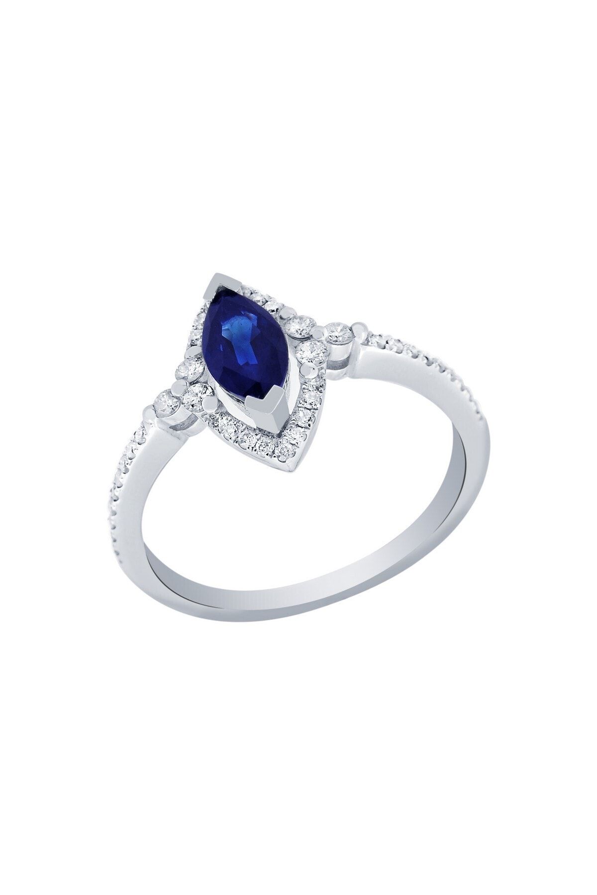 Diamond LineGülaylar 1,13 Karat Pırlanta Renkli Trend Yüzük